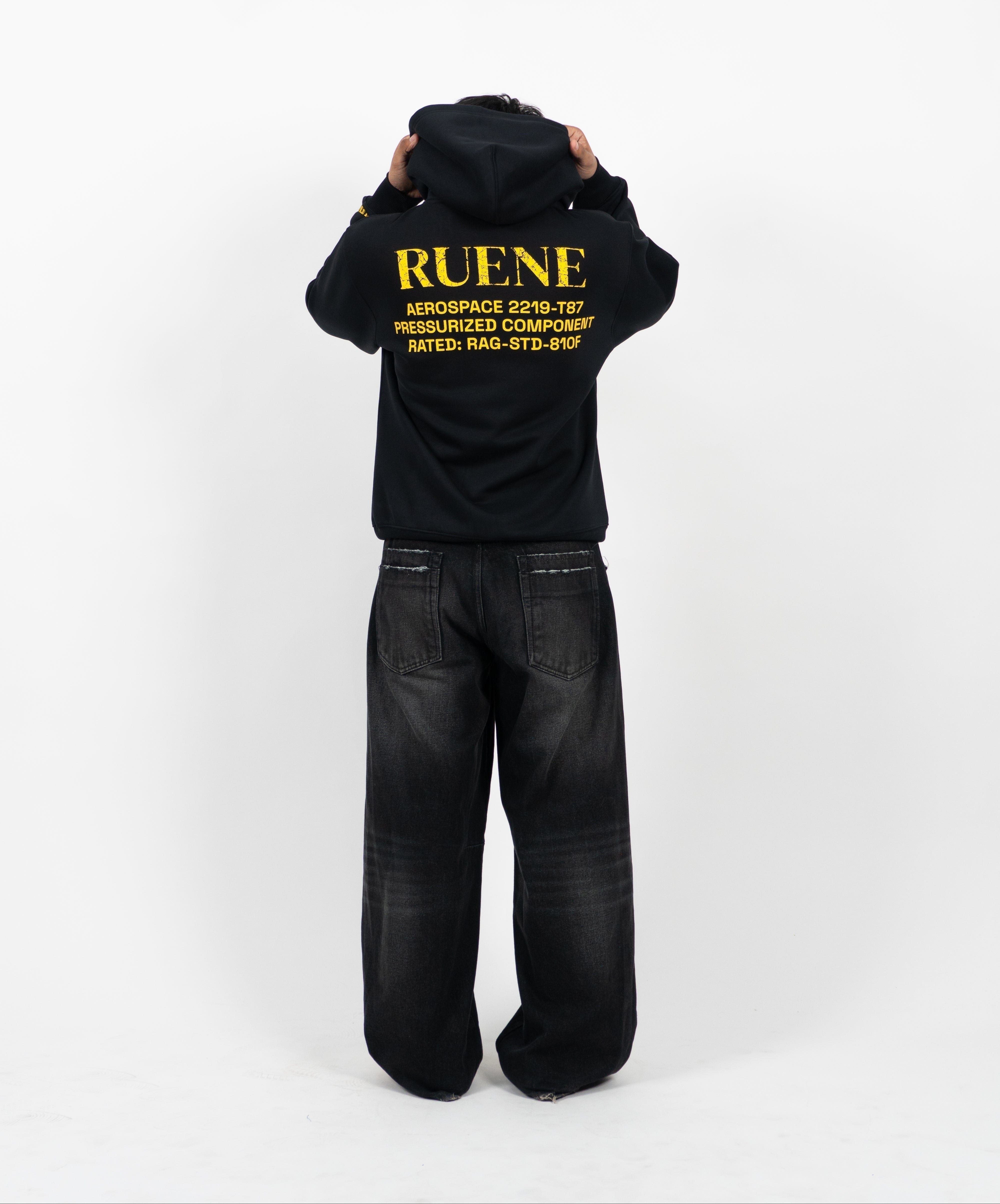 Ruene Black Aeronautics Hoodie