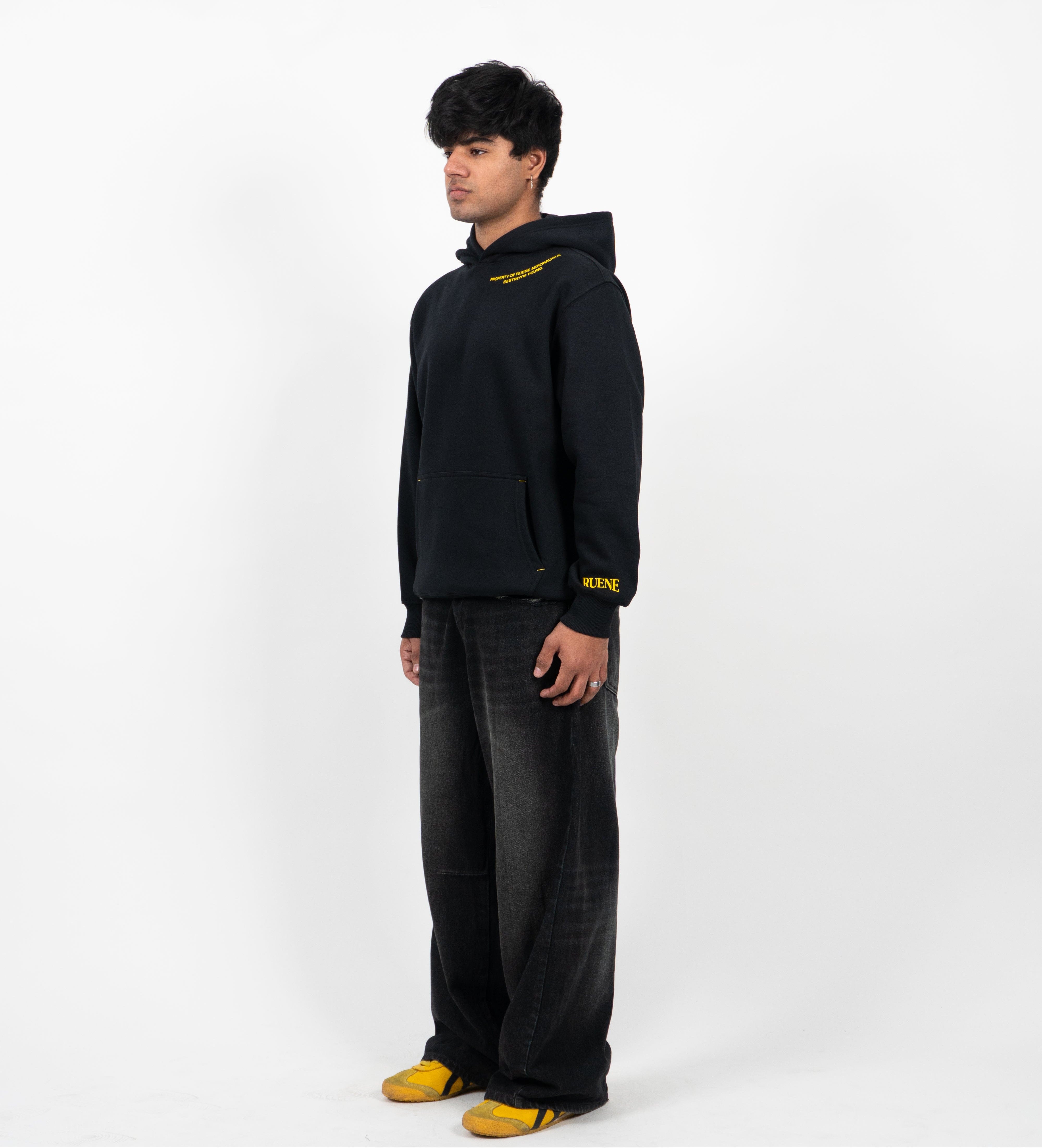 Ruene Black Aeronautics Hoodie