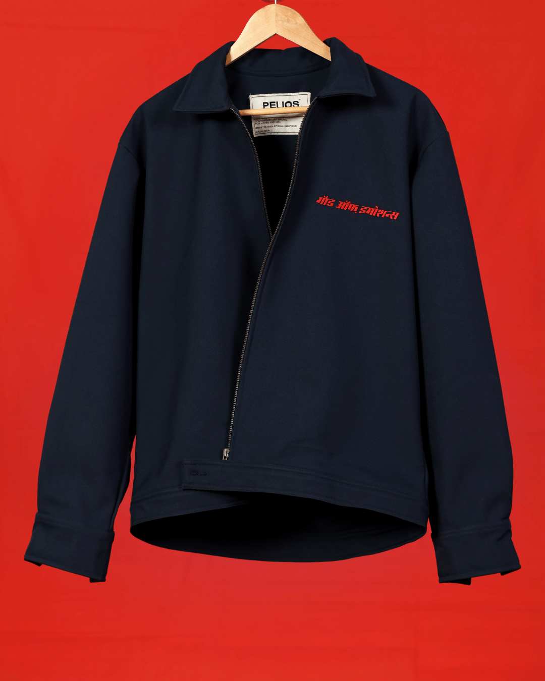 Pelios GOD of Emotions™ BLANK CANVAS RELAXED JACKET