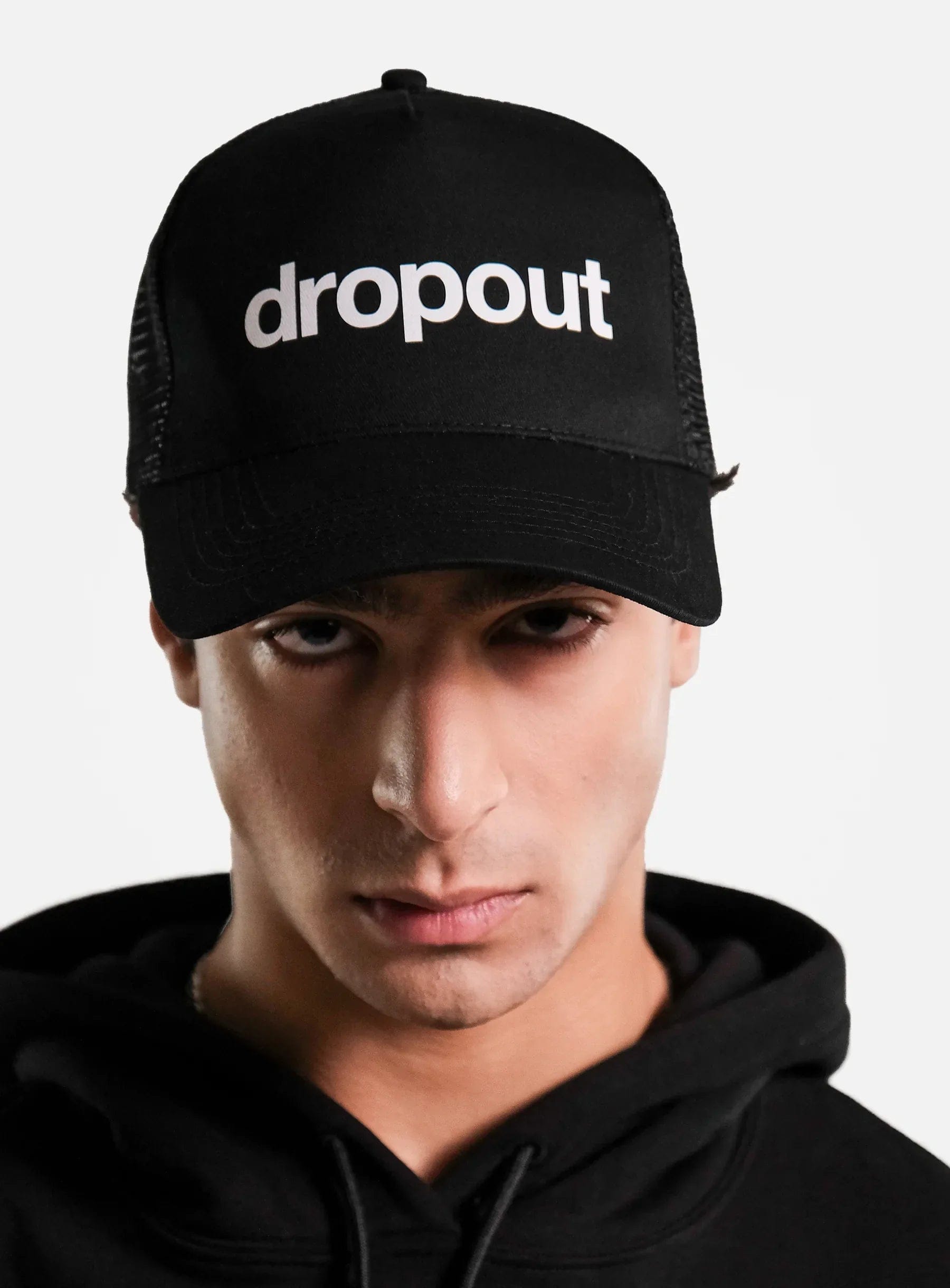 Dropout Men's dropout Basics Trucker Cap Black