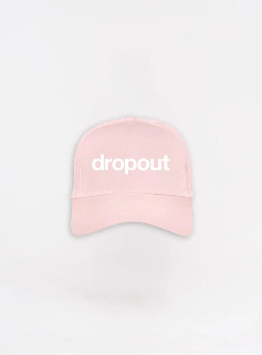 Dropout Women's dropout Basics Trucker Cap Flamingo Pink