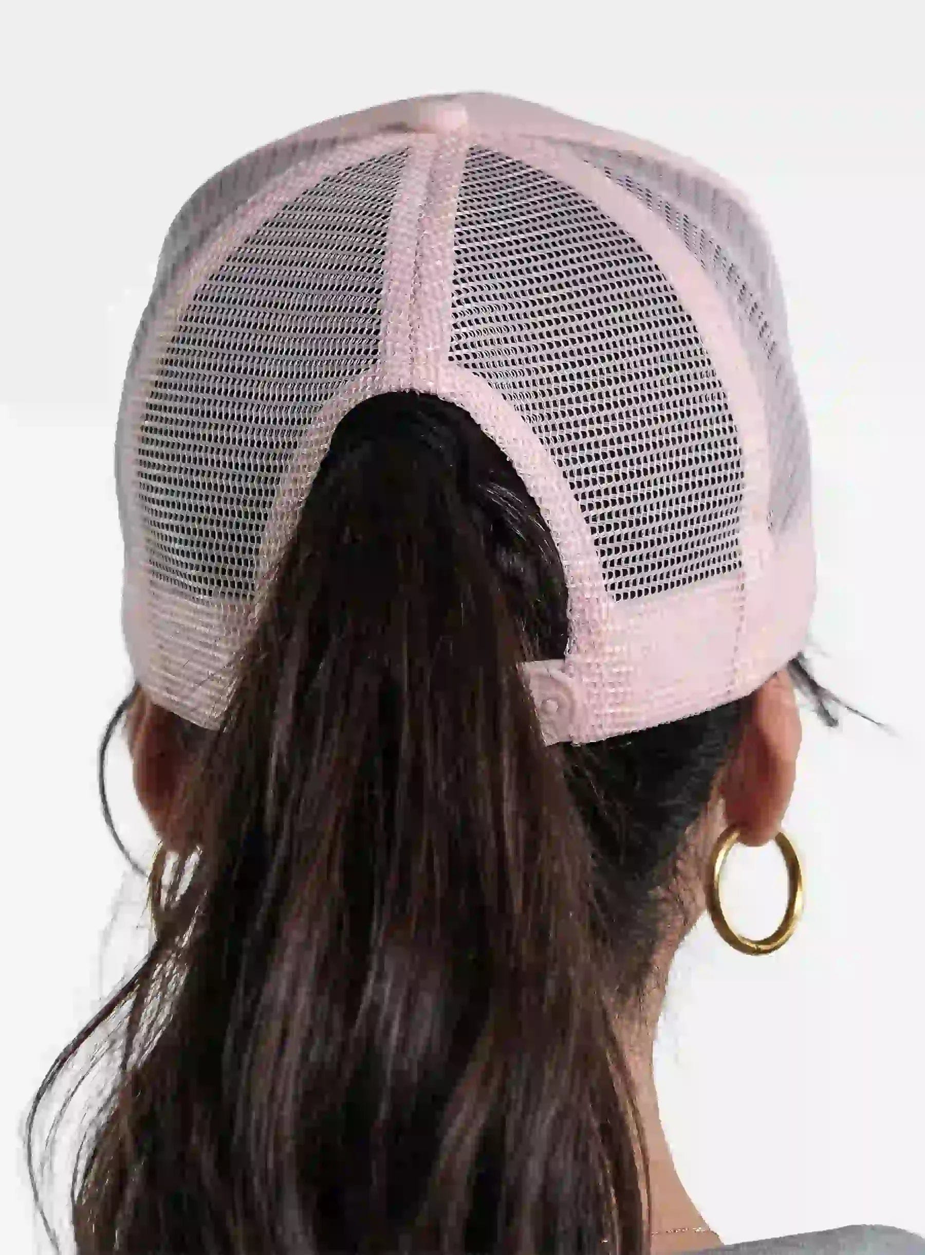 Dropout Women's dropout Basics Trucker Cap Flamingo Pink