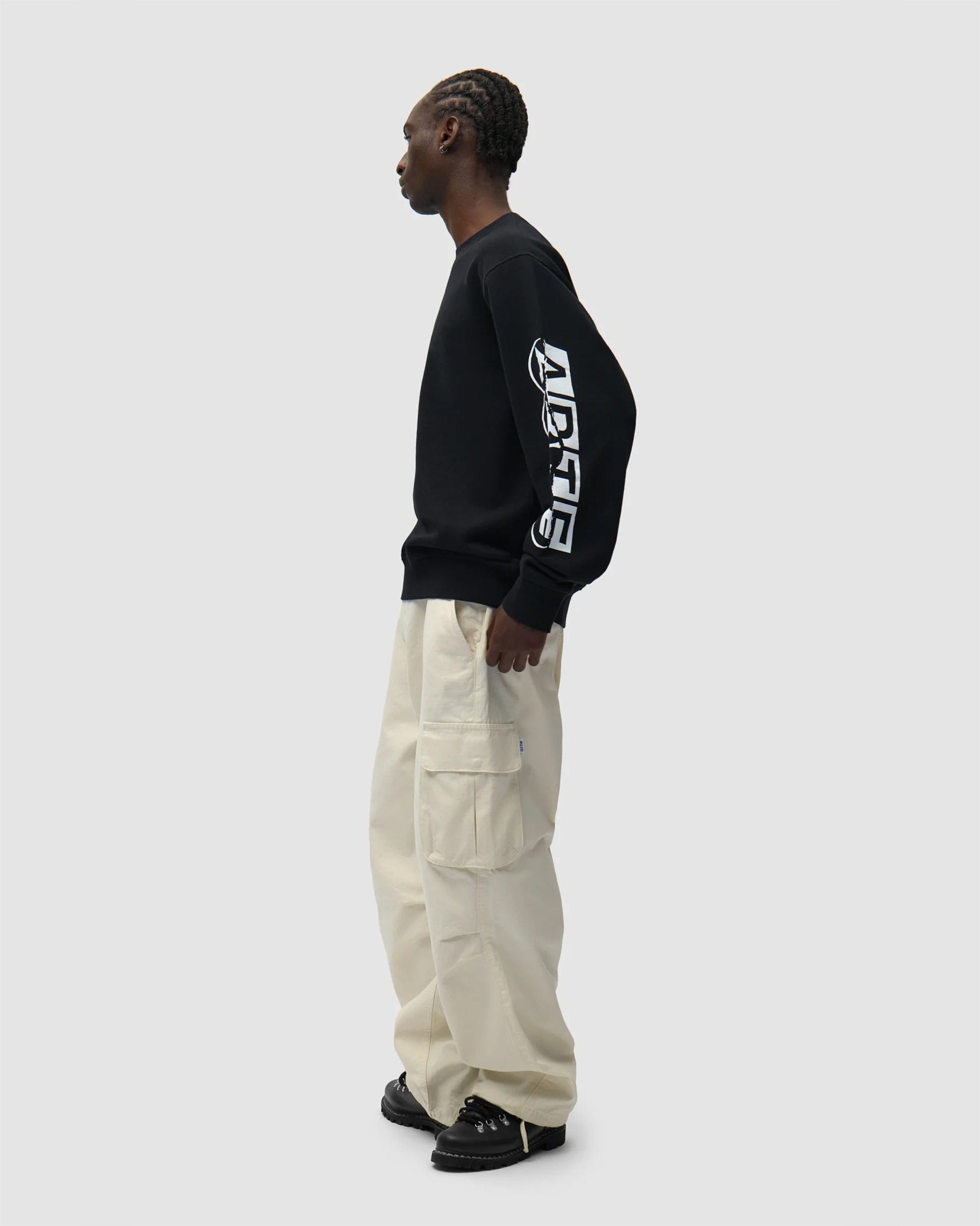 Arte Antwerp Sudadera con gráfico Relaxed Arte Antwerp Sleeve para hombre