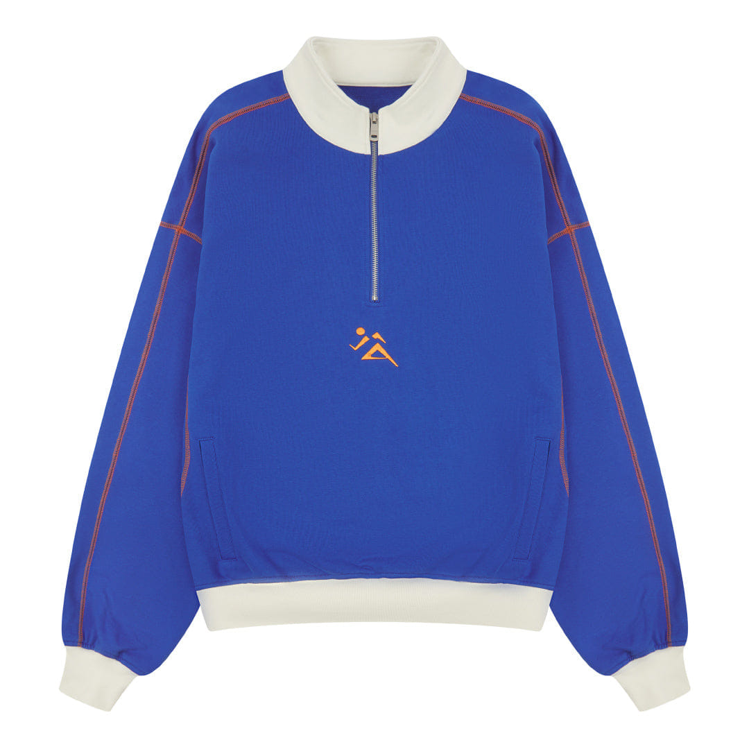 Vice 84 Backcourt Heavyweight 1/4 Zip - Royal Blue