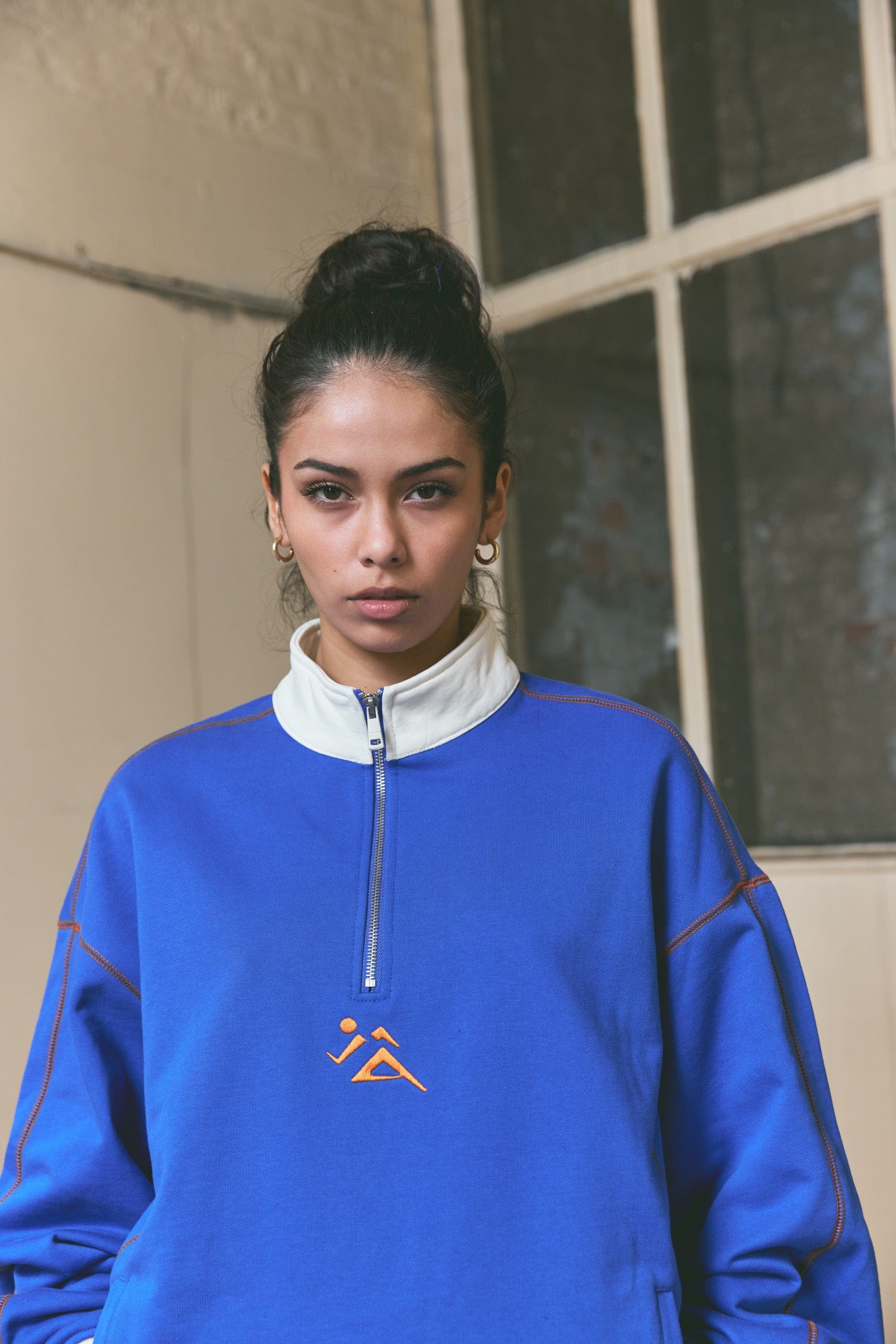 Vice 84 Backcourt Heavyweight 1/4 Zip - Royal Blue
