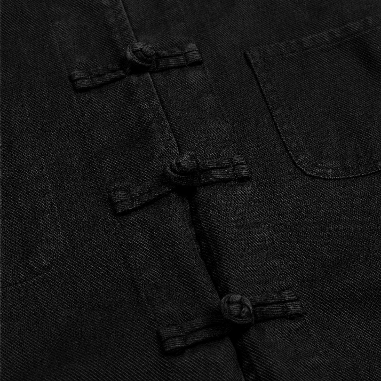 Amongst Few - Workwear Over Shirt (Black)