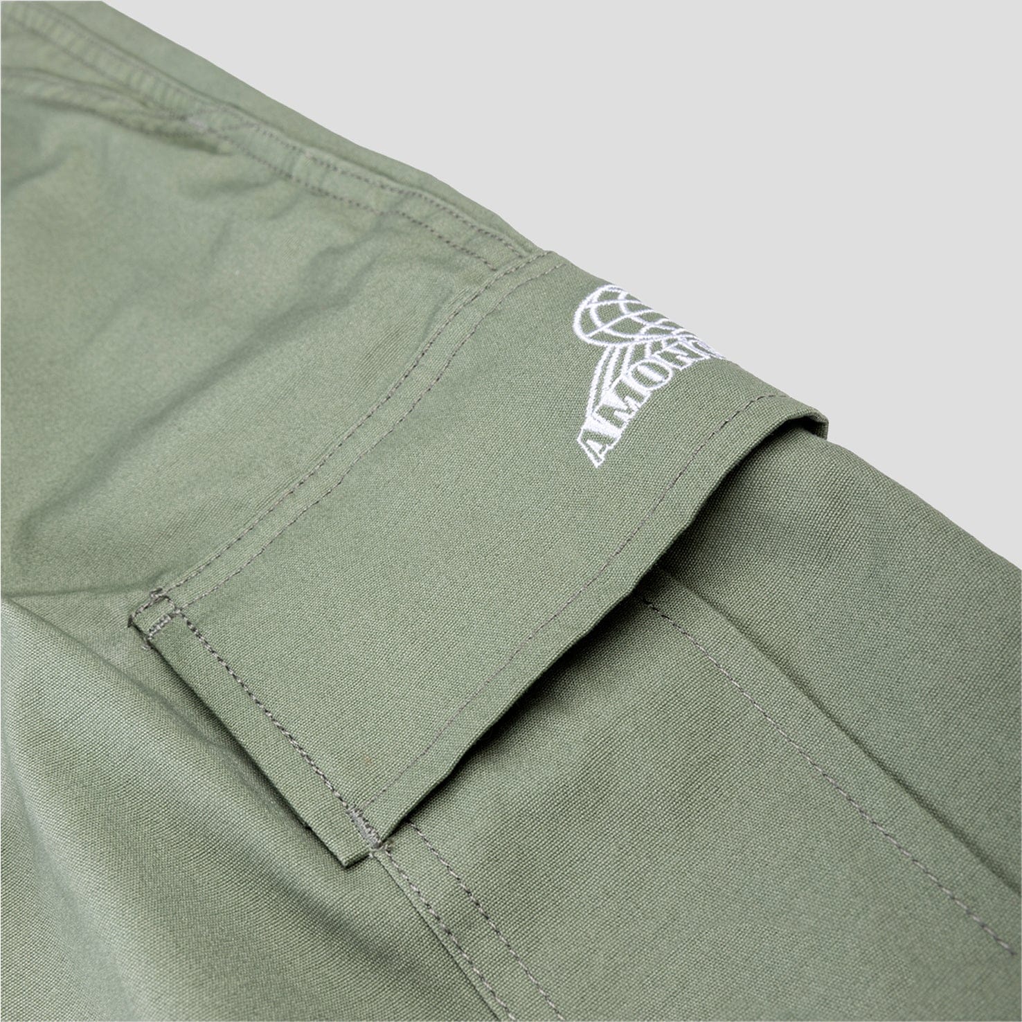 Amongst Few - Wide Cargo Pants (Sage)