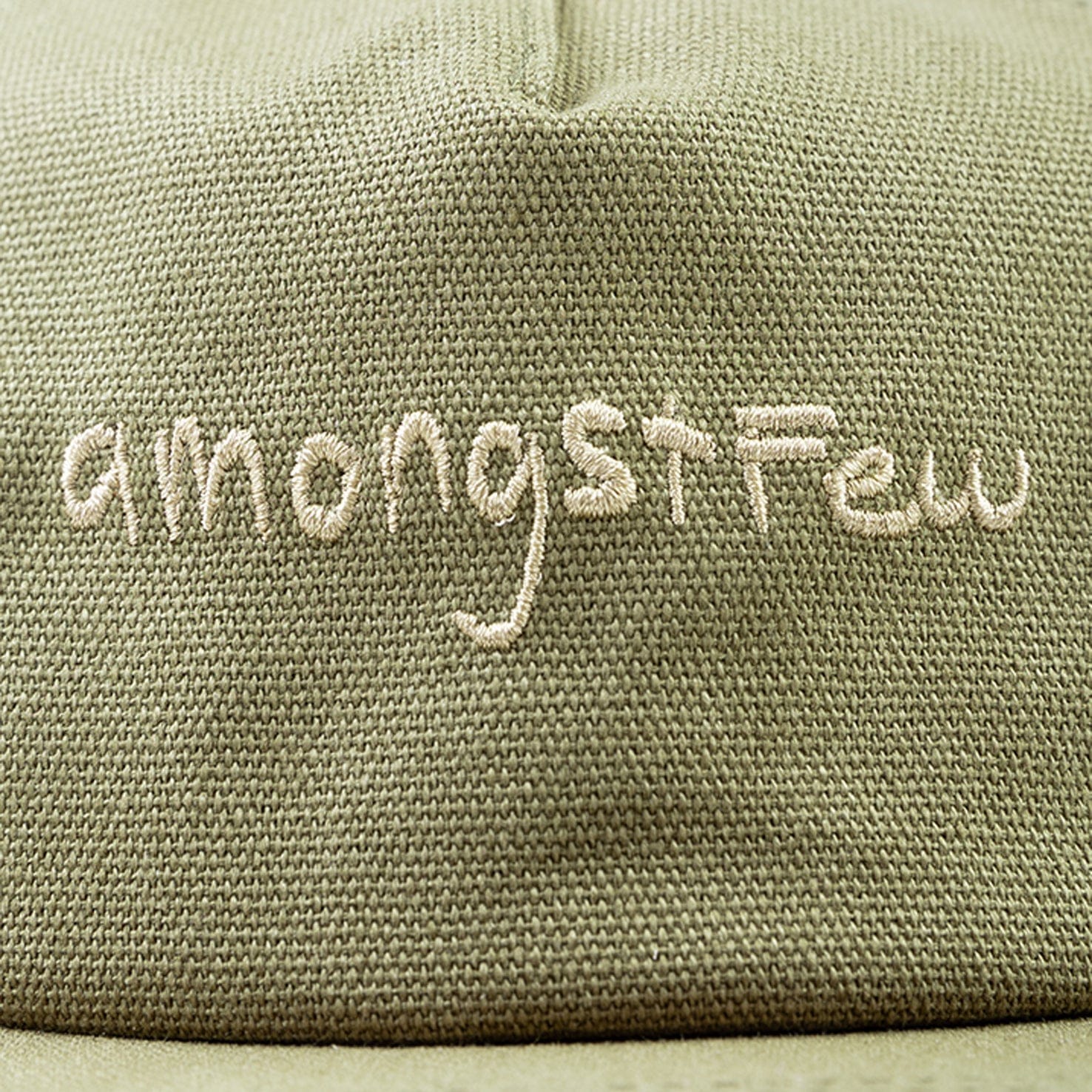 Amongst Few - Hand - Drawn Cap (Olive)