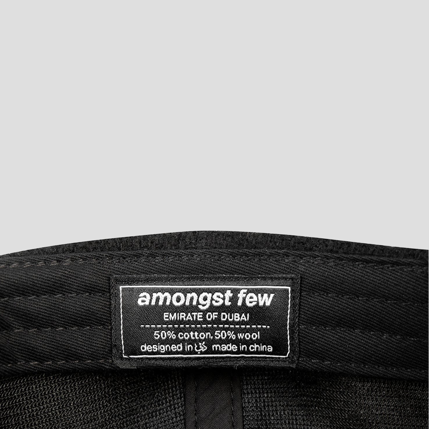 Amongst Few - Forever Wool Cap (Black)
