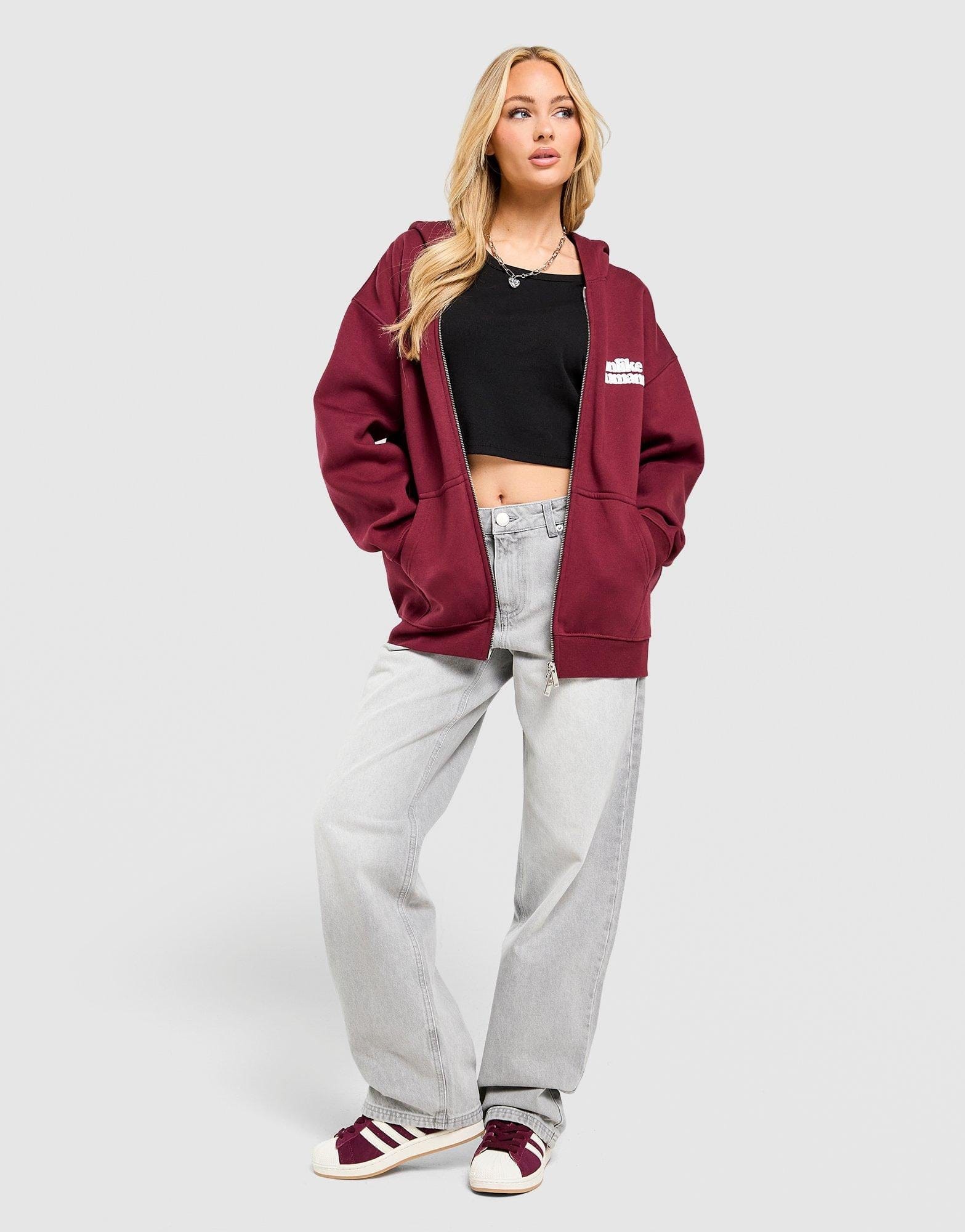 Unlike Humans Mid - Rise Loose Jeans