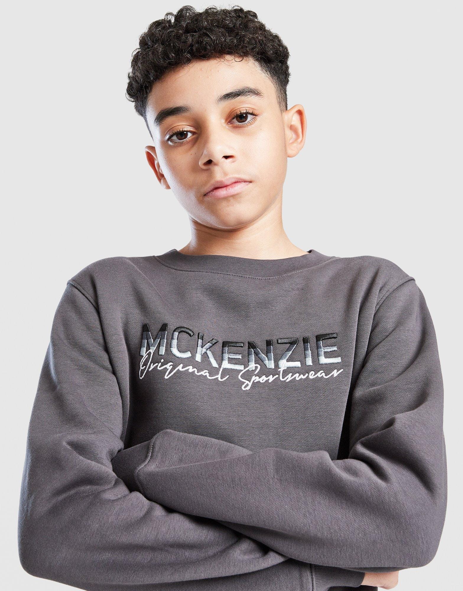 Mckenzie Casson Fleece Crew Tracksuit Junior