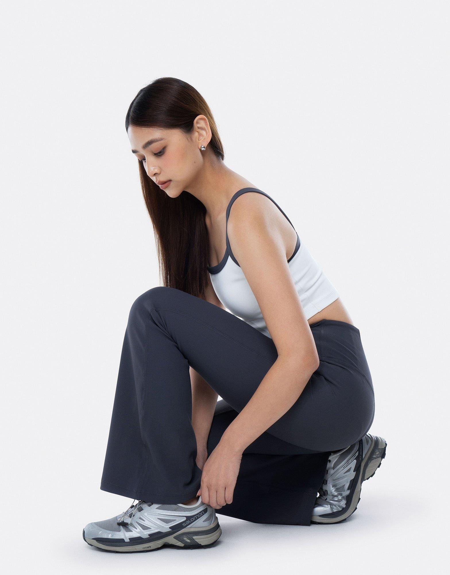 Cheak Off Duty Flare Leggings