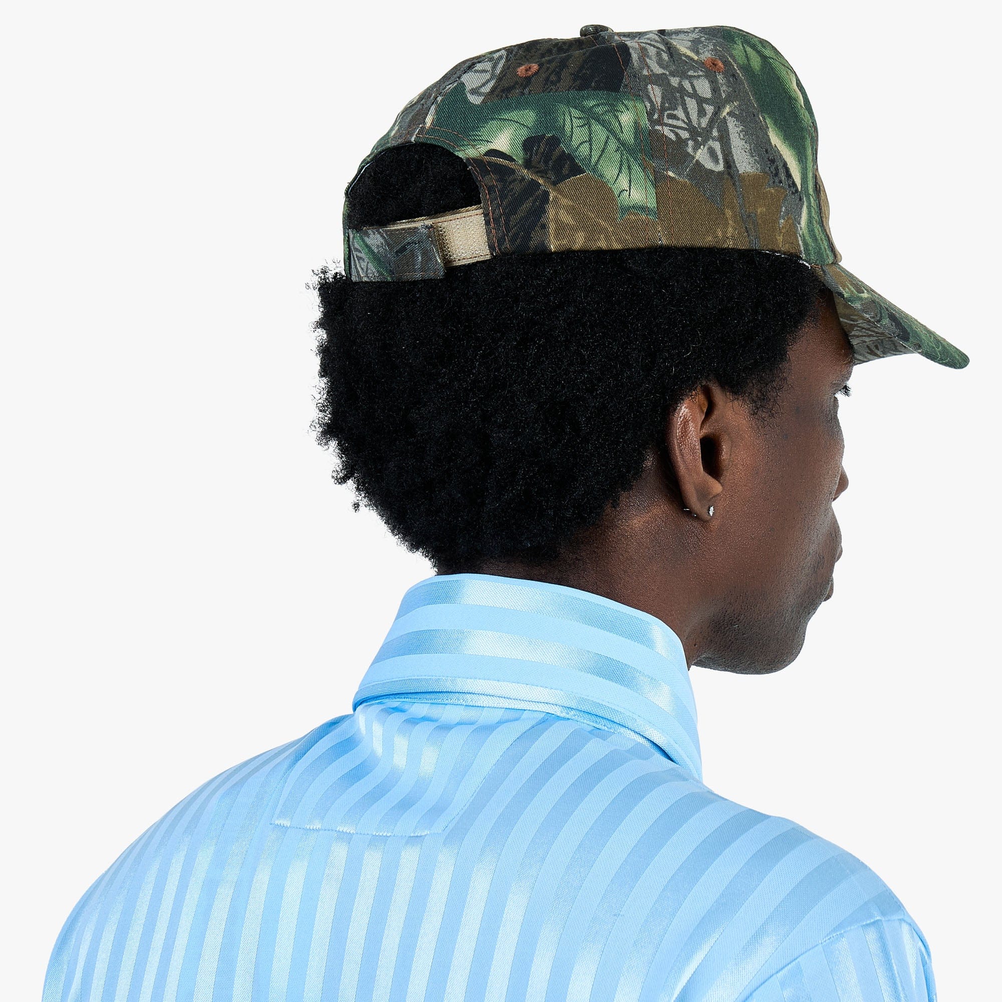 Metalwood Metal Logo 5 - Panel Hat / Real Leaf Camo