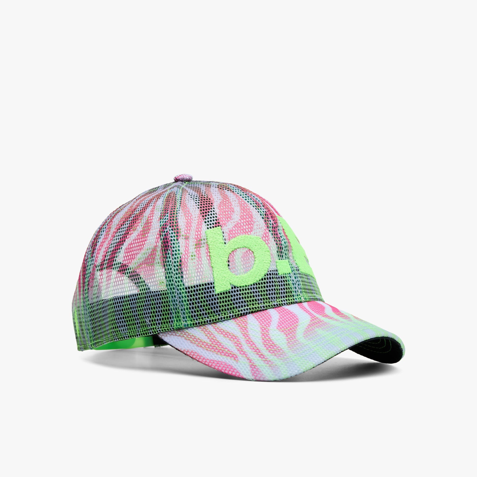 b.Eautiful b.E Hat Multi Zebra Mesh / Highlighter