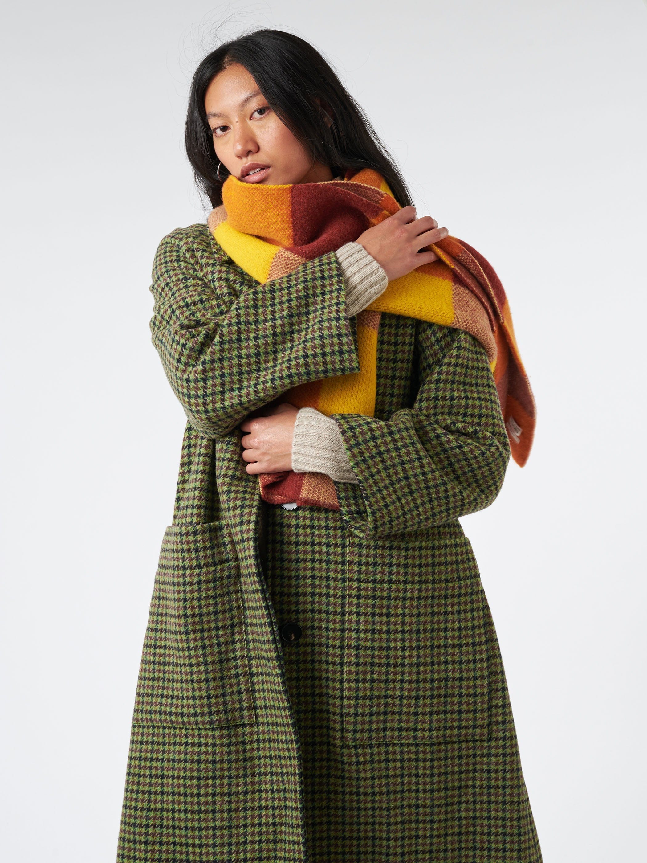 TOAST Colour Block Scarf