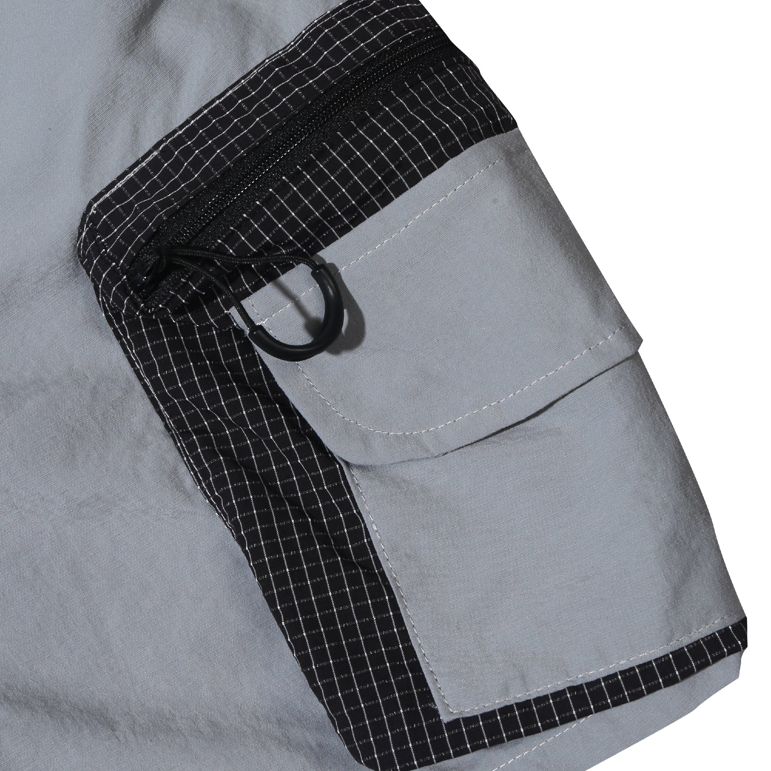 Leisure Side Stream Shorts - Grey