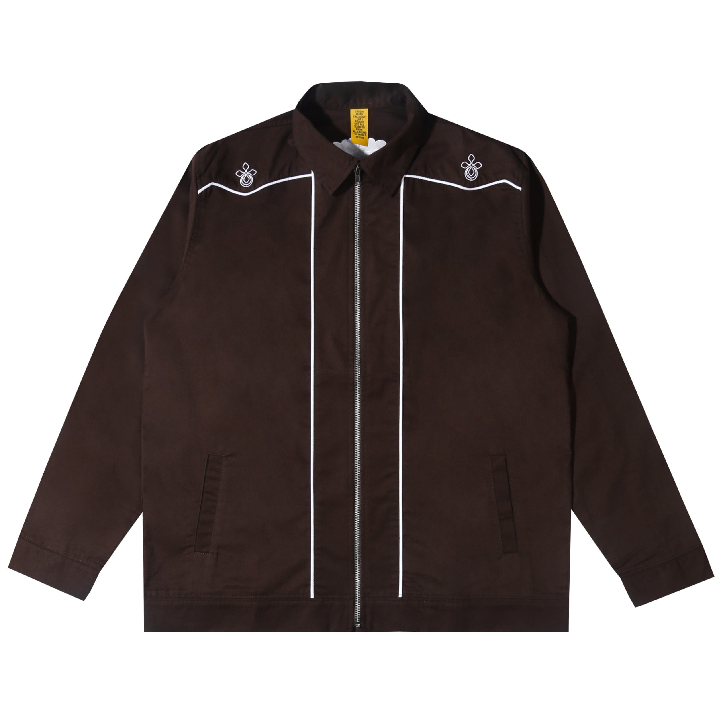 Buru Studio Musical Cowboy Shirt Longsleeve - Brown