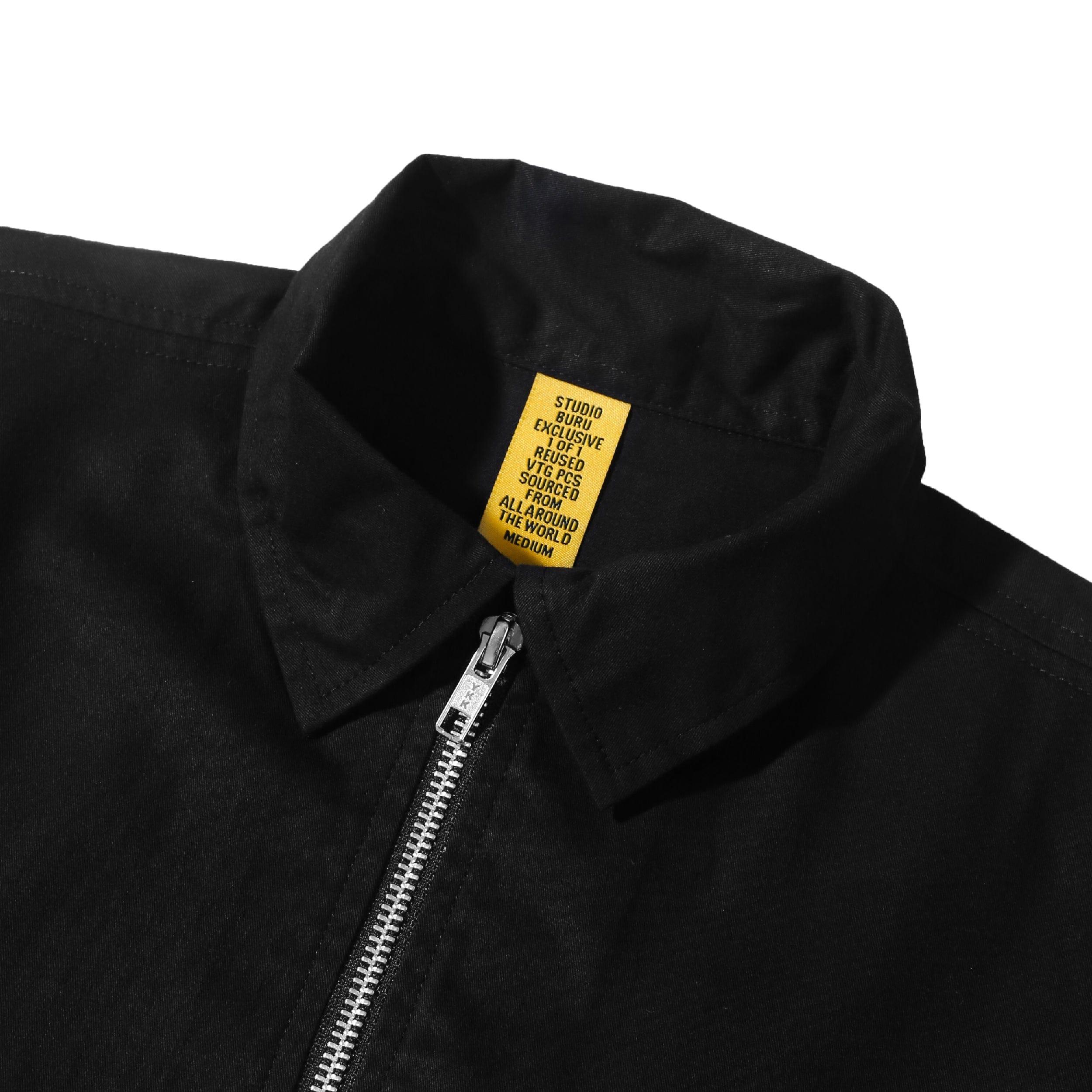 Buru Studio Cowboy Shirt Mod Shortsleeve - Black