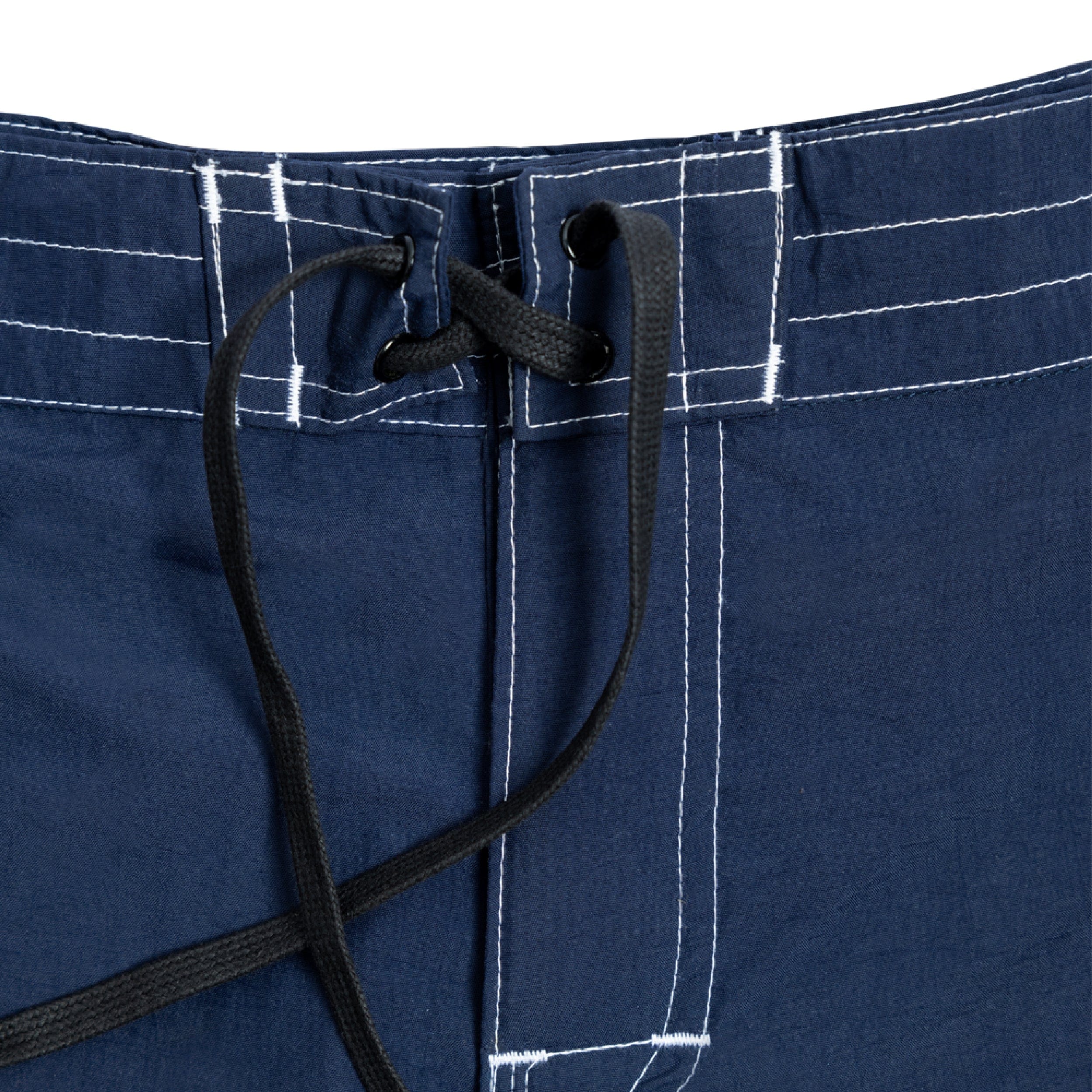 Politeunivers Zig Zag P Square Boardshort - Navy