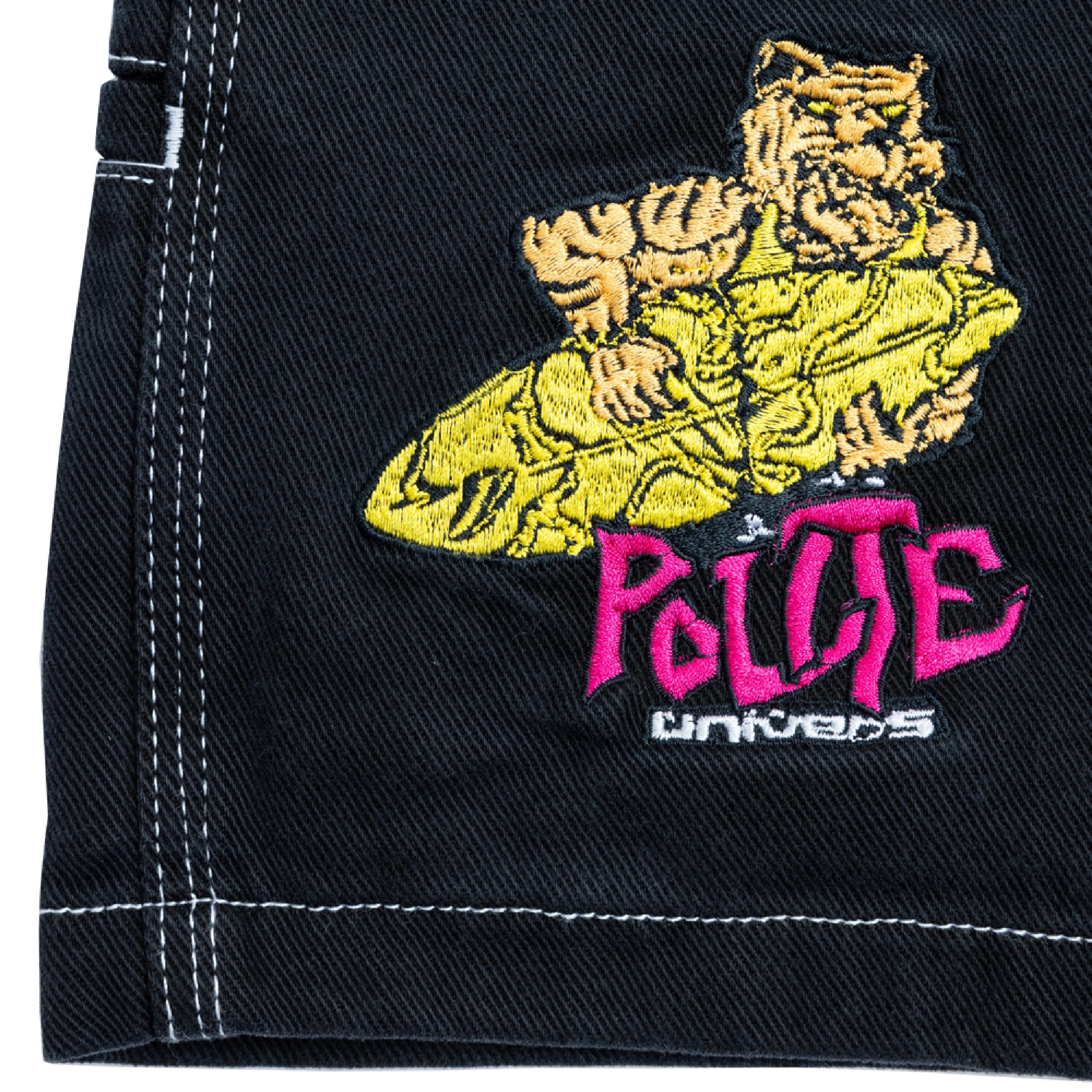 Politeunivers Harimau Surf Painter Shorts - Black