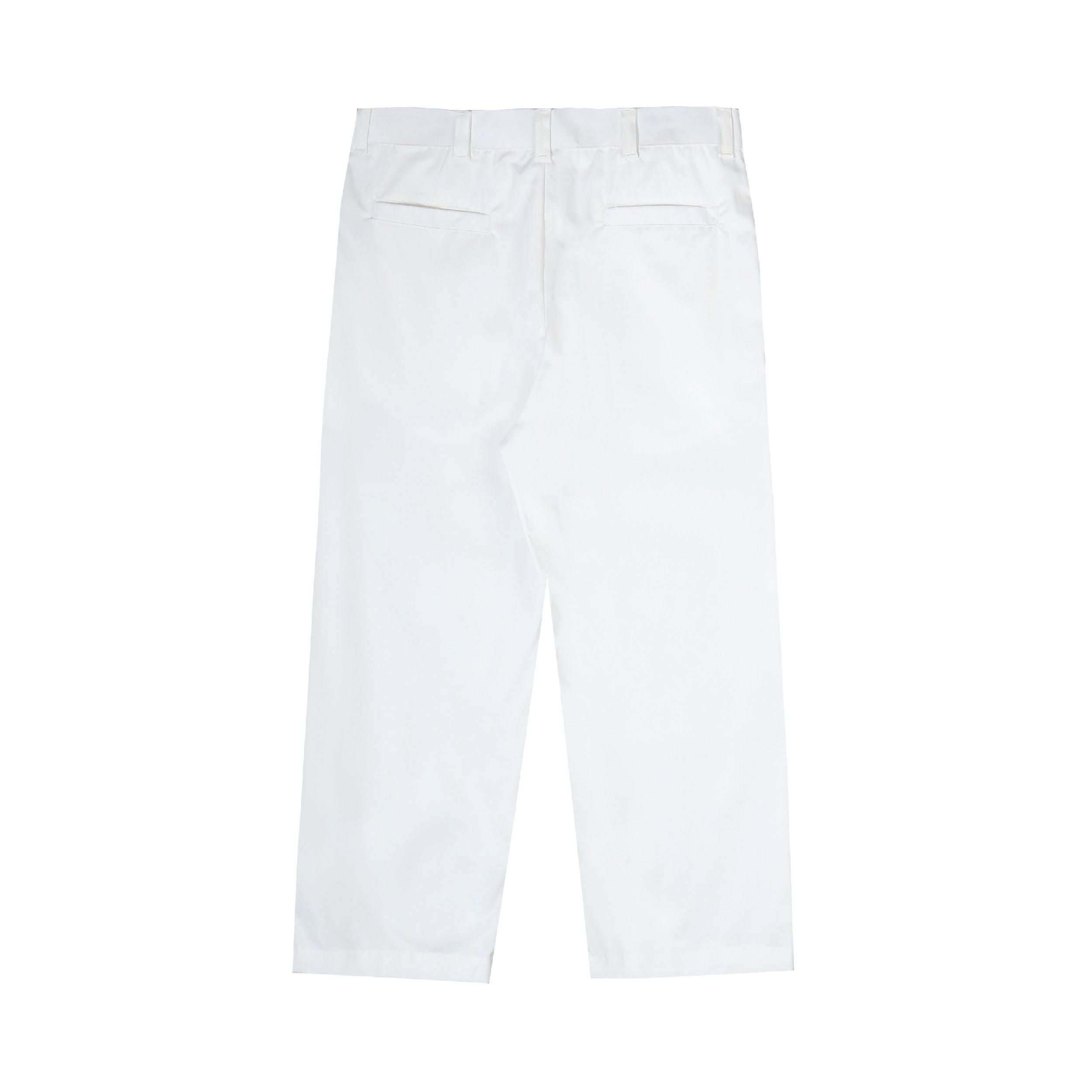 WHITE* Orbis Wire Regular Pants - White