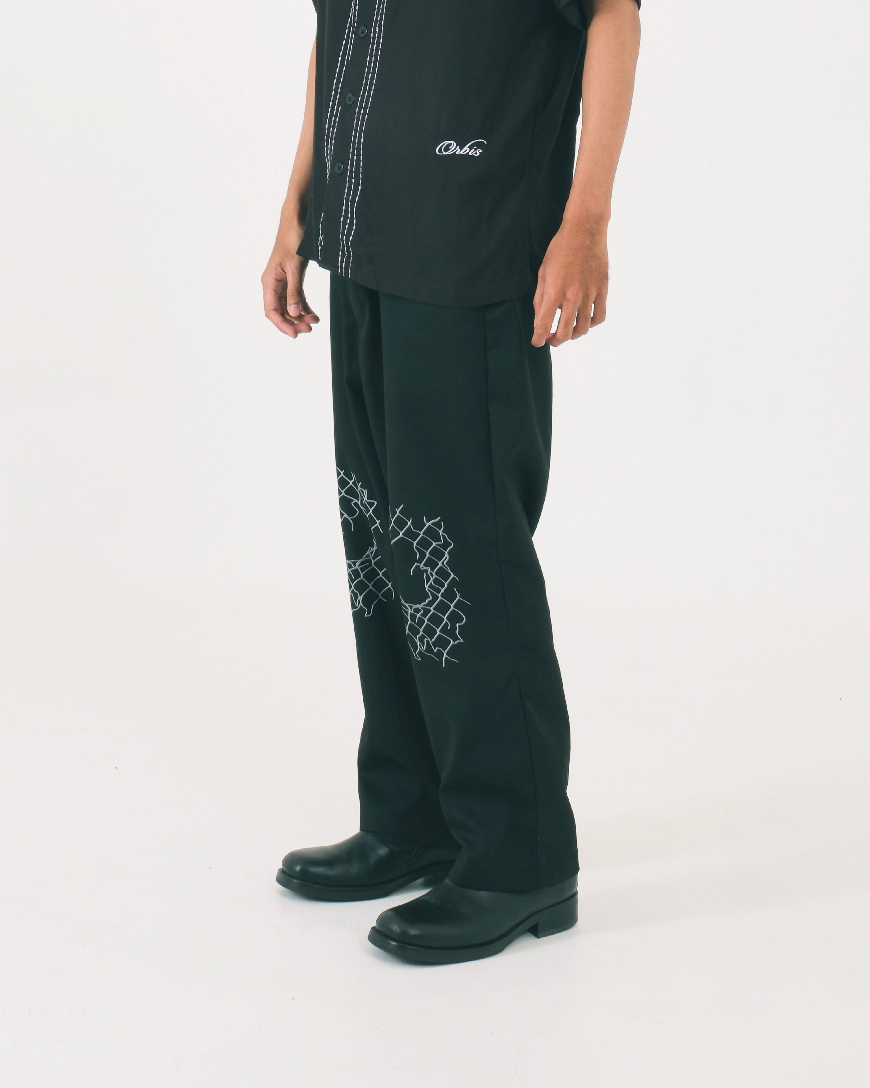Orbis Wire Regular Pants - Black
