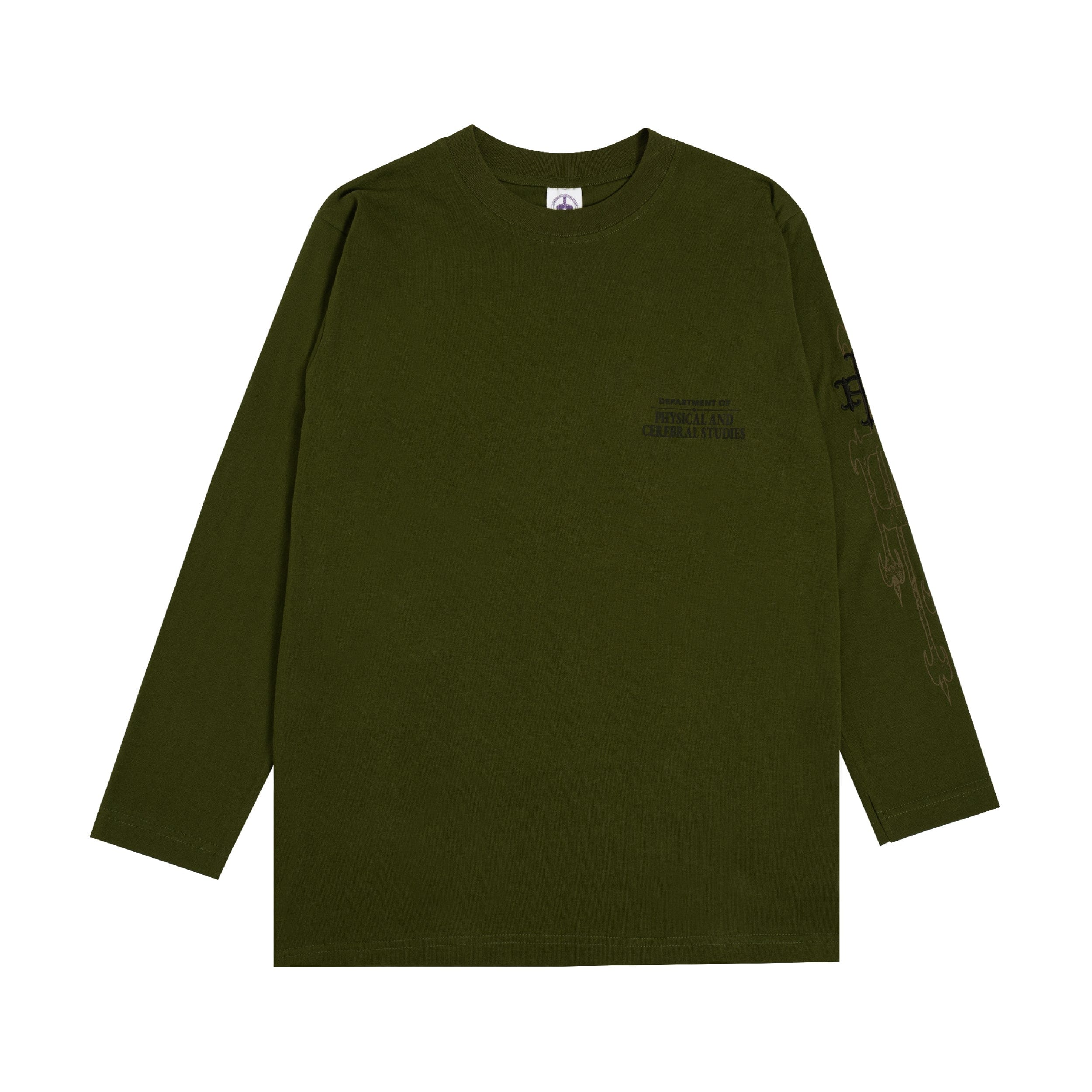 Placyf Flimsy Ls T - shirt - Olive