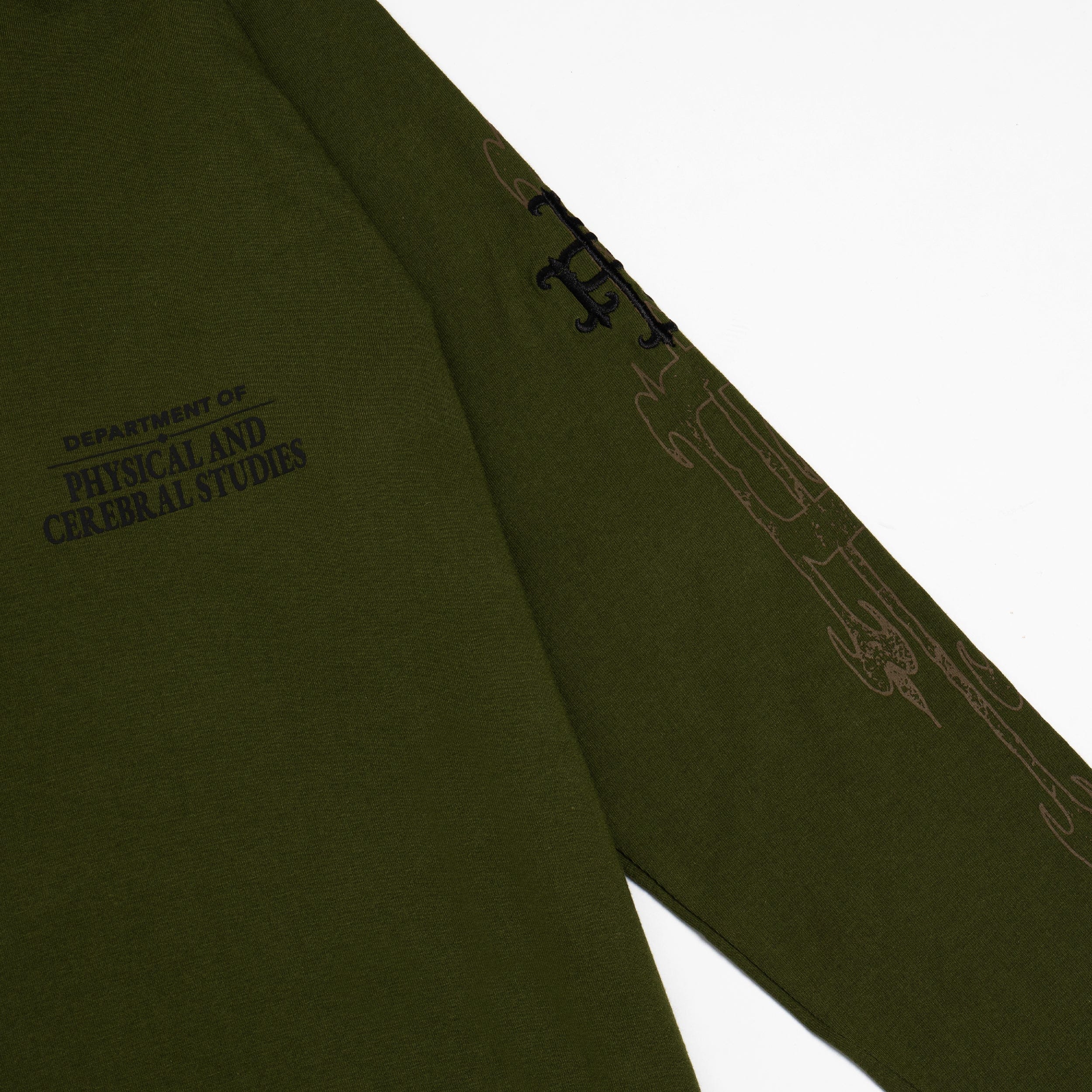 Placyf Flimsy Ls T - shirt - Olive
