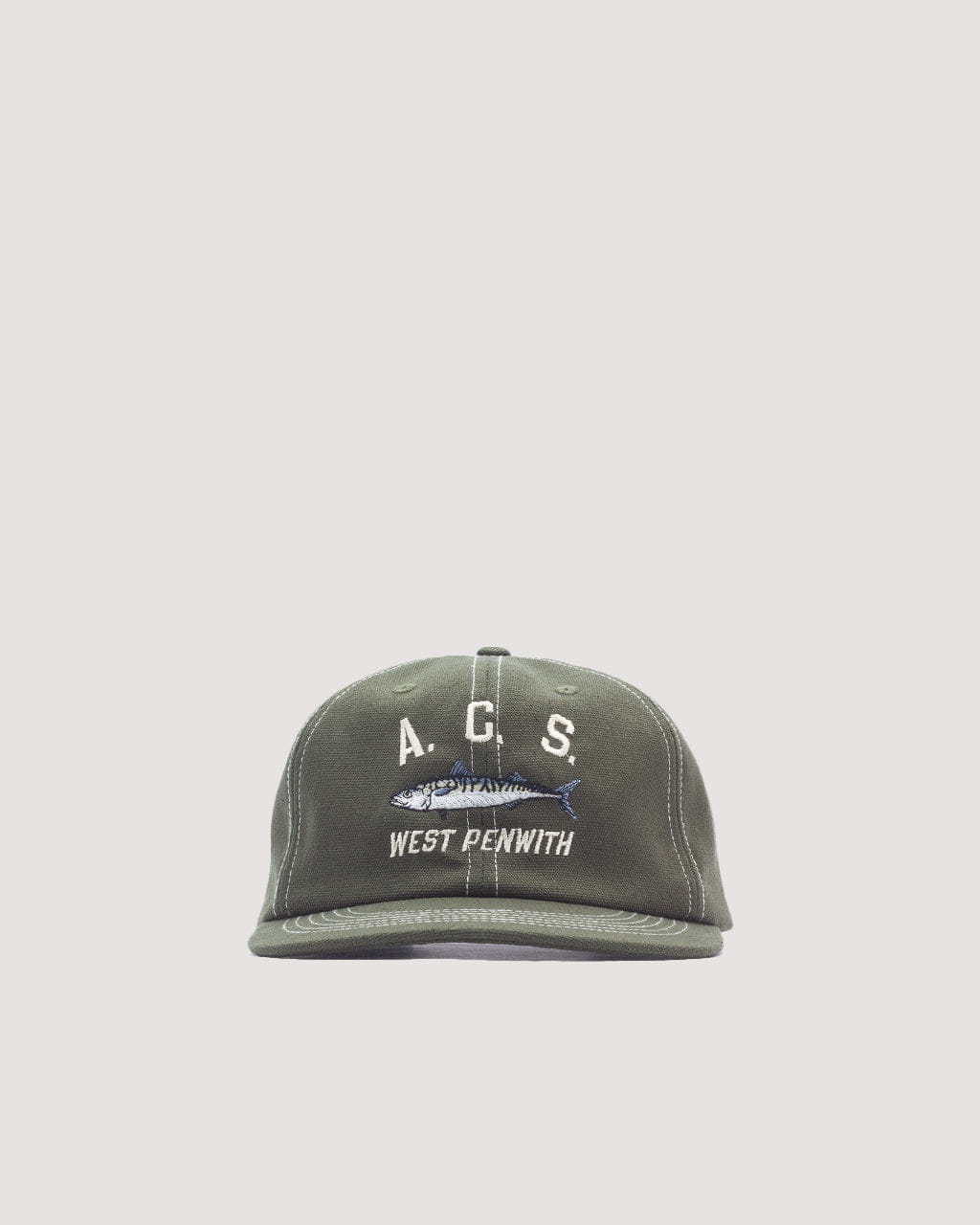 Atlantic Coastal Supplies For Peggs & Son. Mackerel Cap - Moss