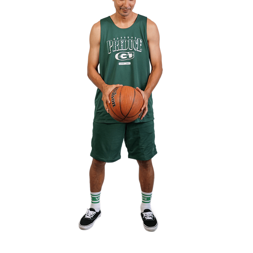 Preduce GJ Mesh Basketball Shorts Green