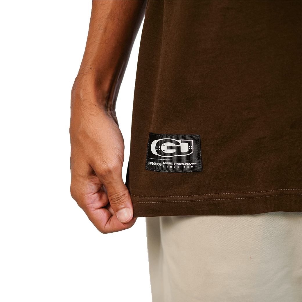 Chocolate Preduce GJ T - Shirt Chocolate