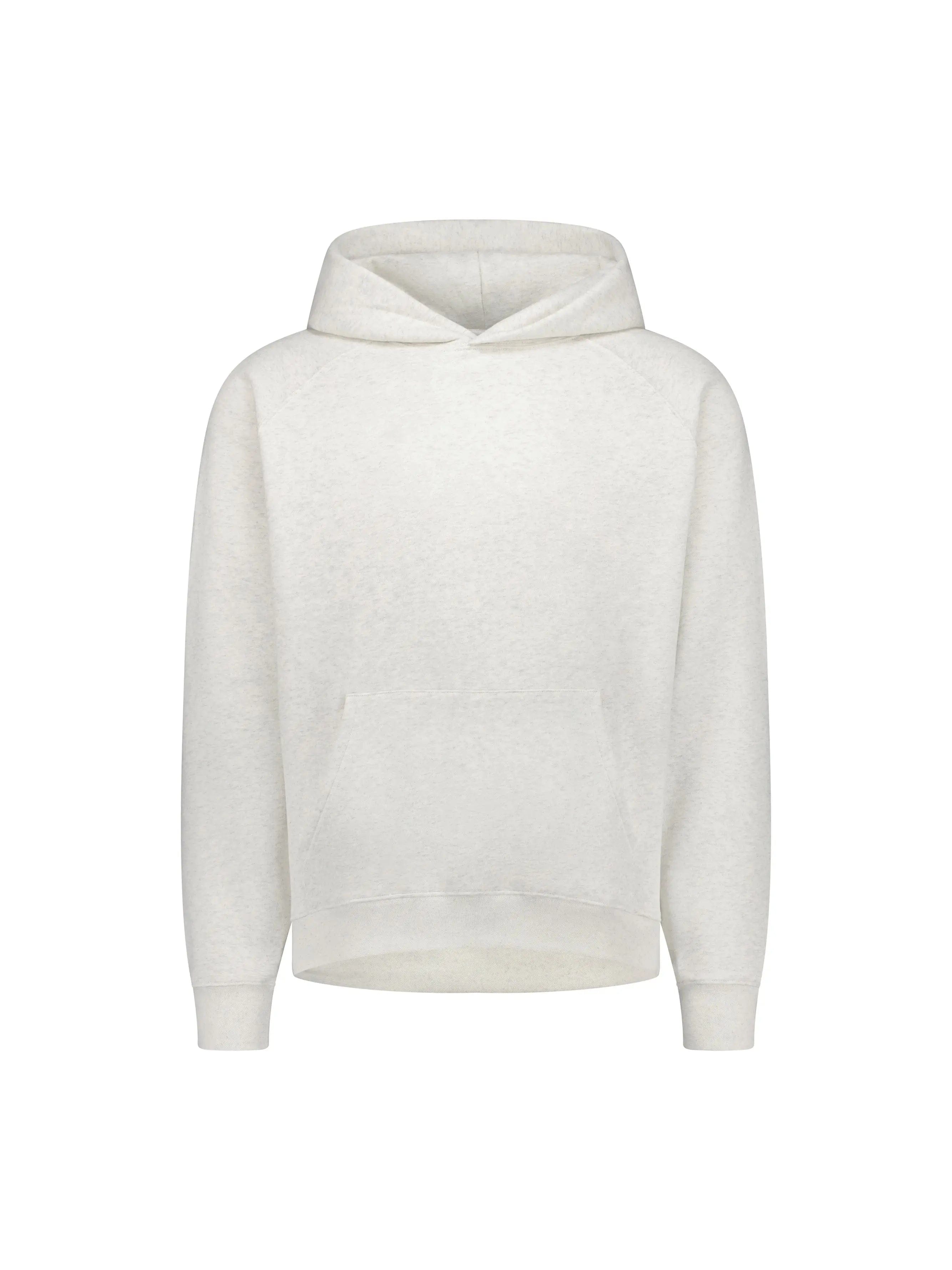 Prior Archives CORE Essentials Raglan Sleeve Hoodie Ecru Grey