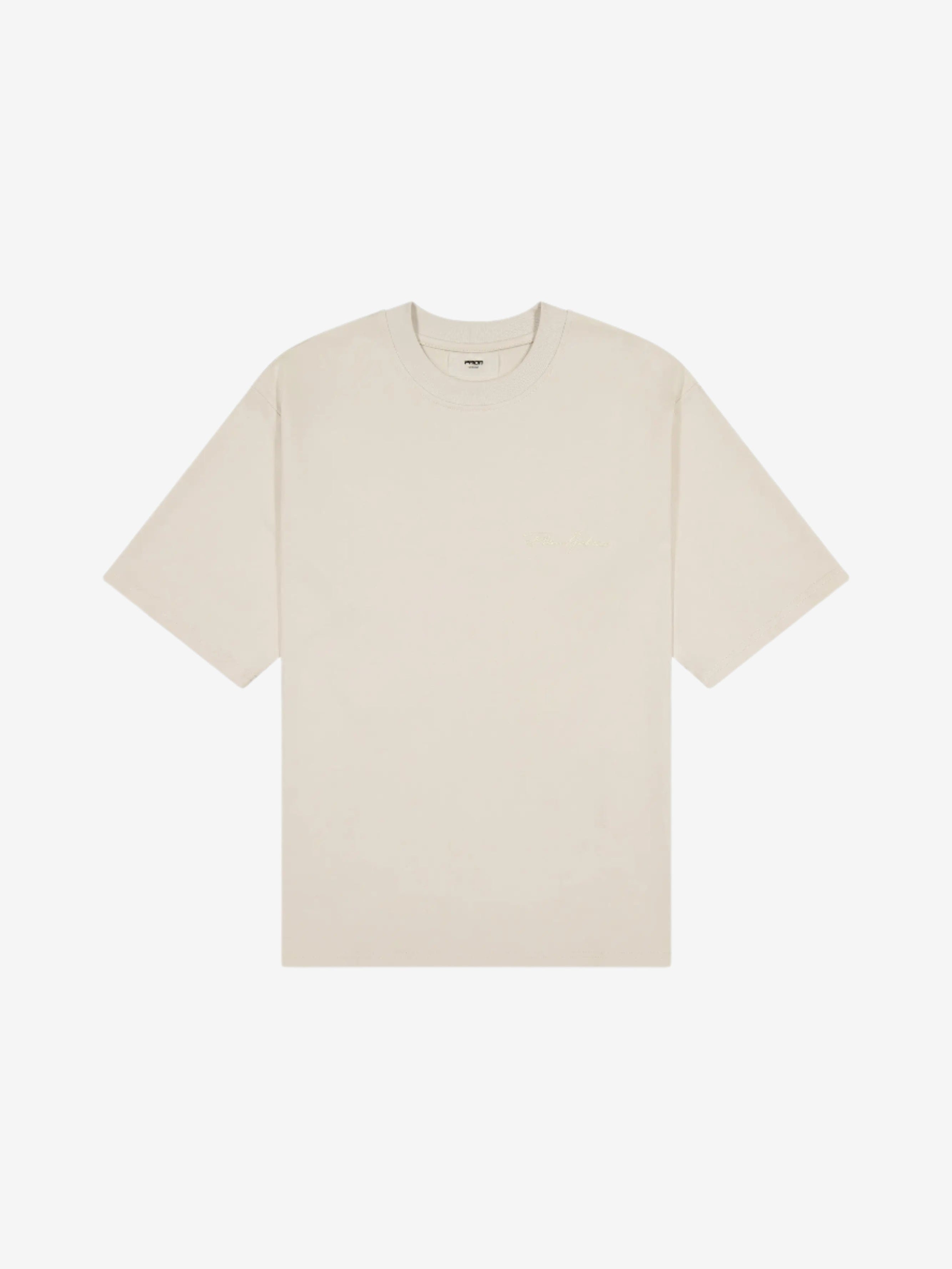 Prior Archives Prior Embroidery Logo Oversized T - shirt Bone