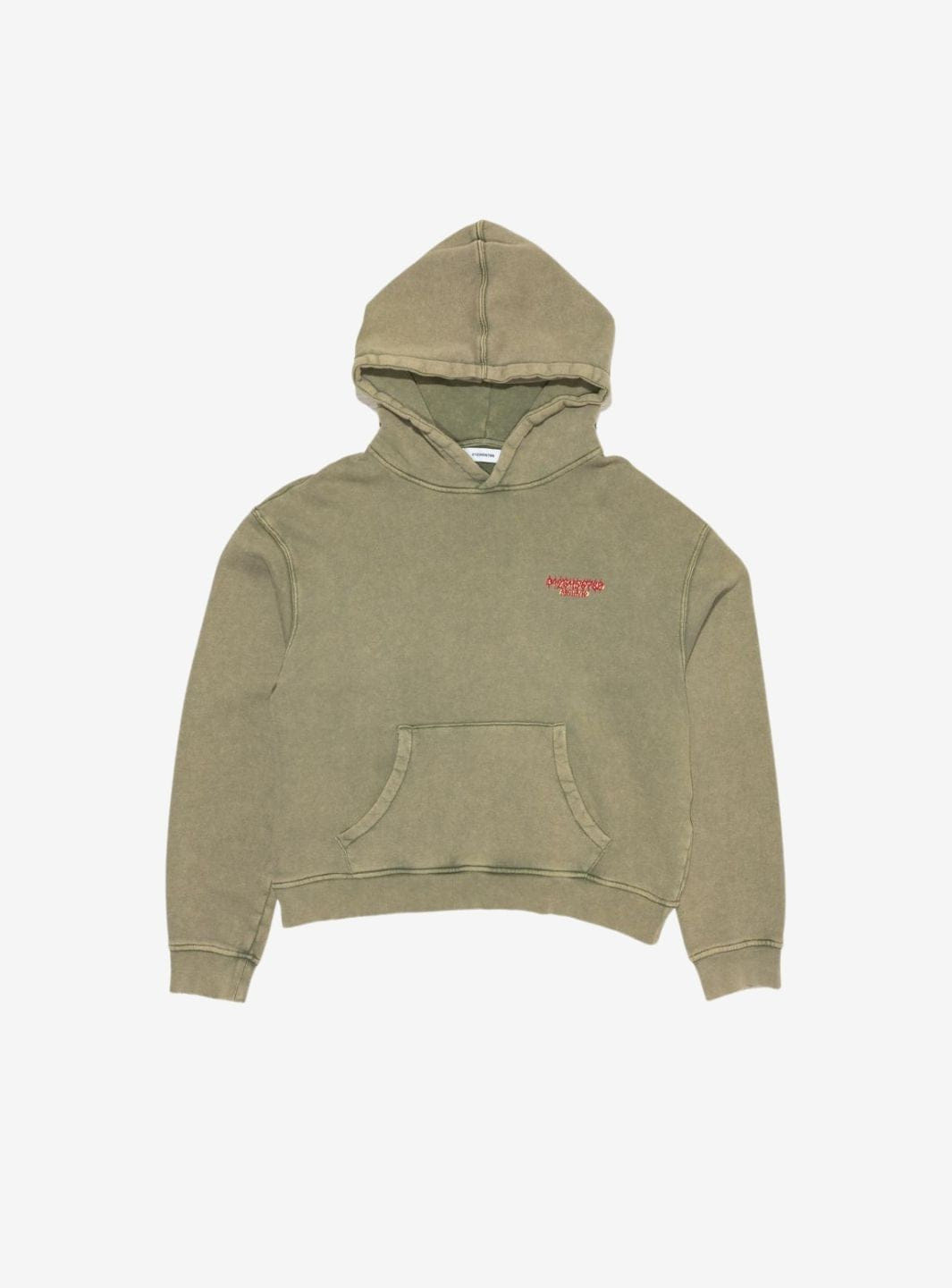 Numeri Archivio Hooded Sweatshirt Washed Olive