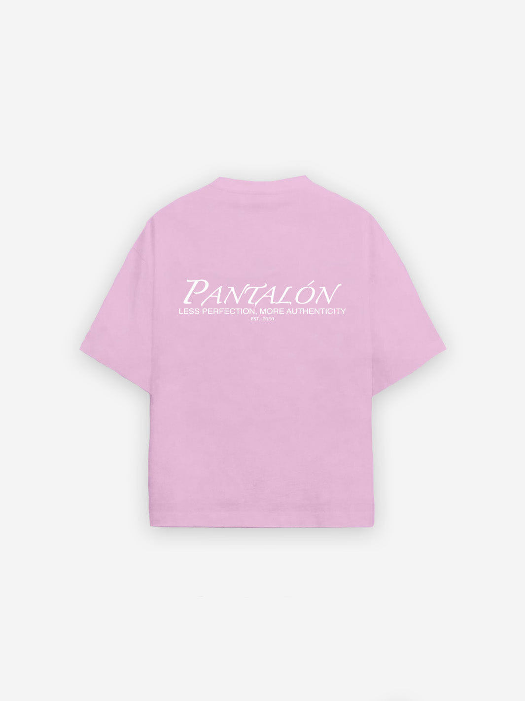 Pantalón Less Perfection More Authencity Stone Washed T - Shirt Pink