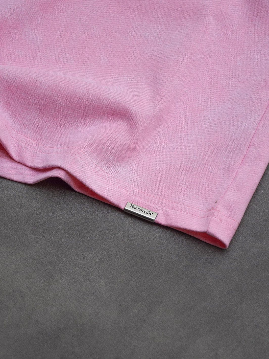 Pantalón Less Perfection More Authencity Stone Washed T - Shirt Pink