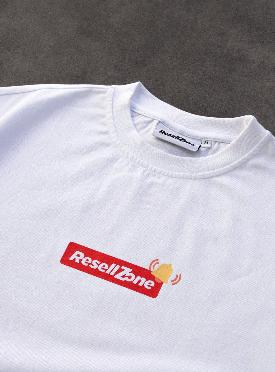 WHITE* ResellZone Subscribe T - Shirt White