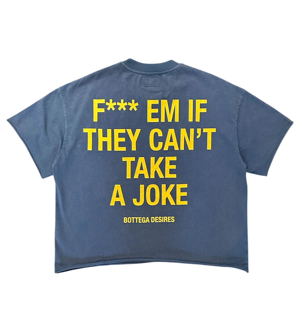 Bottega Desires F*** Em T-Shirt Blue