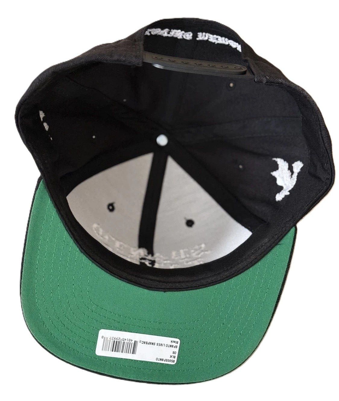 Born x Raised Spanto Lives Snapback Hat (Black)