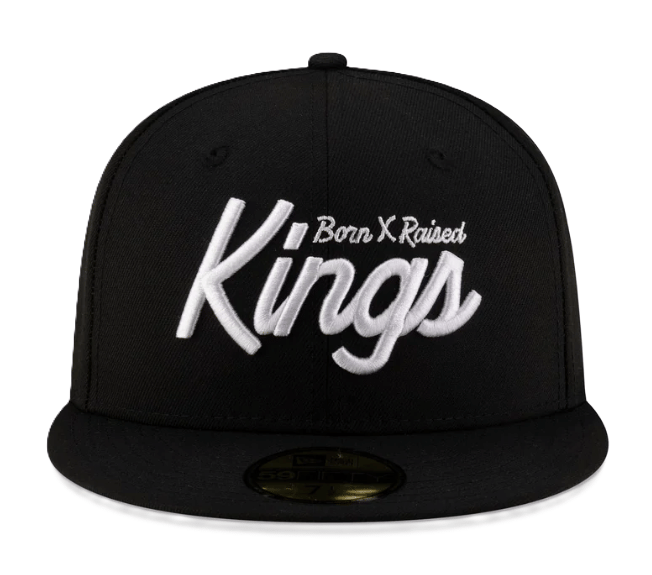 Born x Raised LA Kings New Era Fitted Hat Black