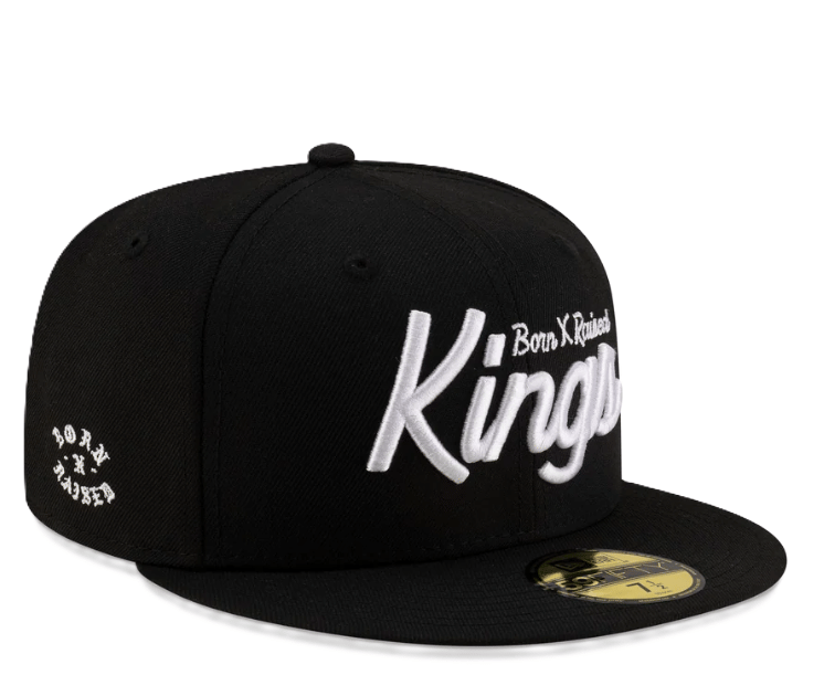 Born x Raised LA Kings New Era Fitted Hat Black