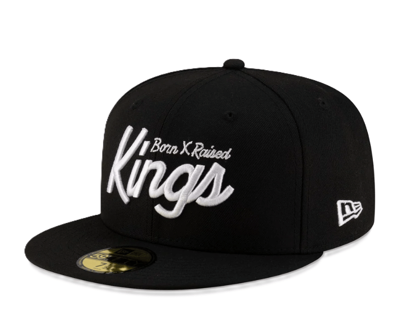 Born x Raised LA Kings New Era Fitted Hat Black