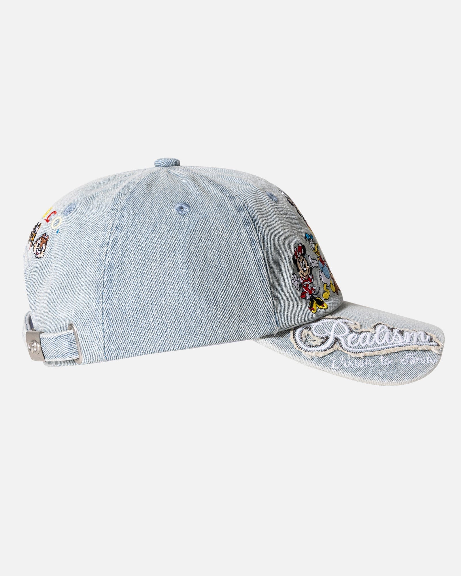 Realism SSS REALISM AND DISNEY DENIM CHARACTER CAP WASHED BLUE