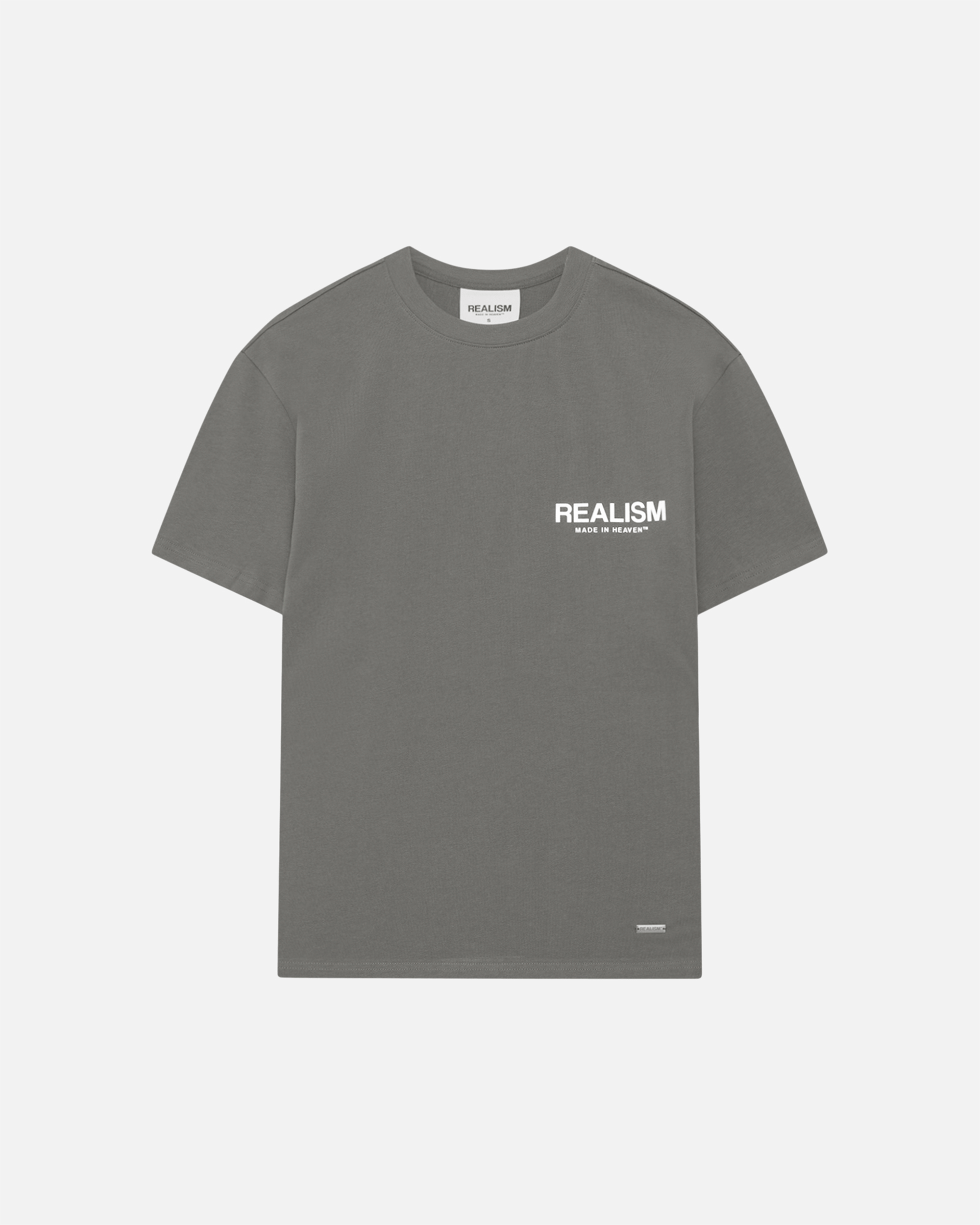 Realism SSS REALISM HEAVEN LOGO T-Shirt COOL GREY