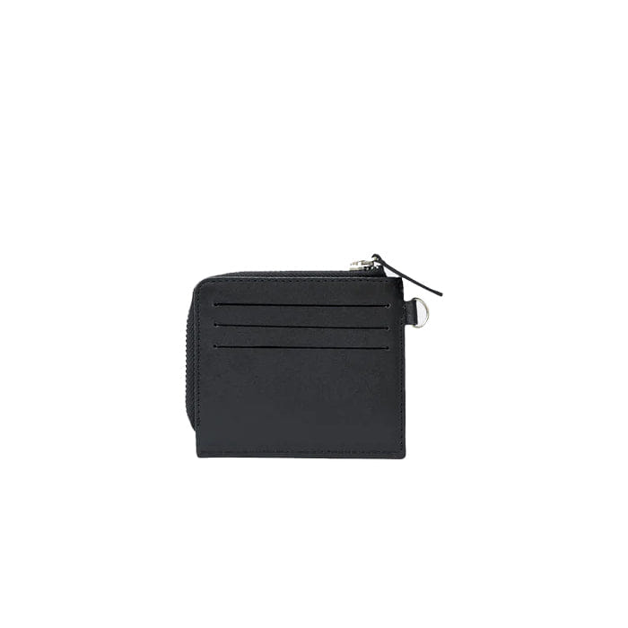 Aesthetic Pleasure Gauss Lanyard Card Wallet Nappa Black