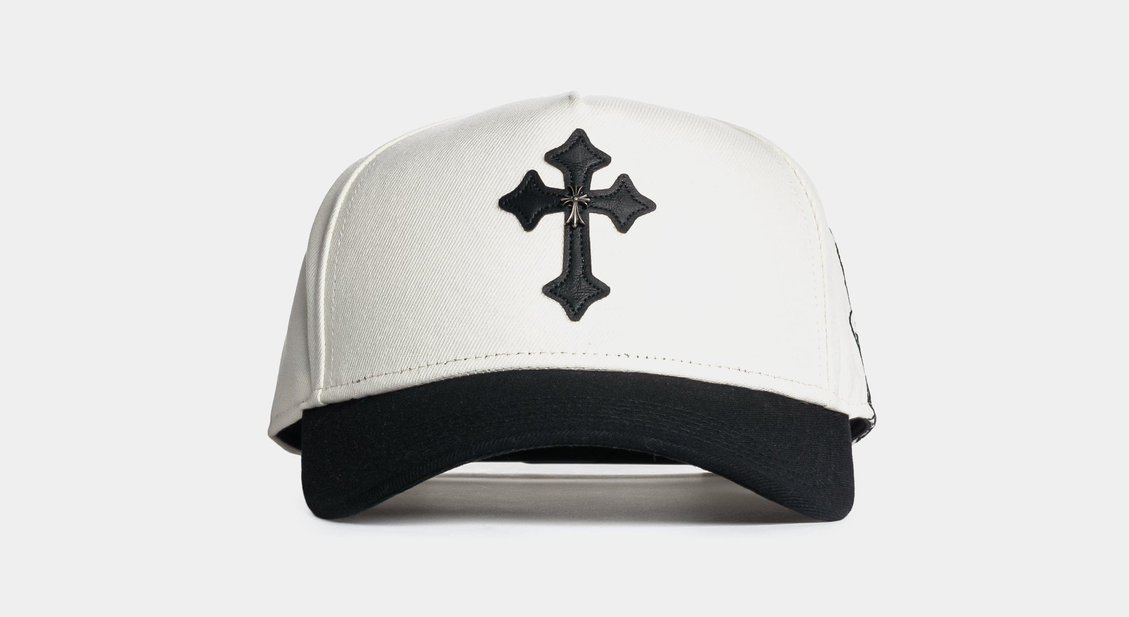 Original SIN Cross Snapback Mens Hat (Cream/Black)