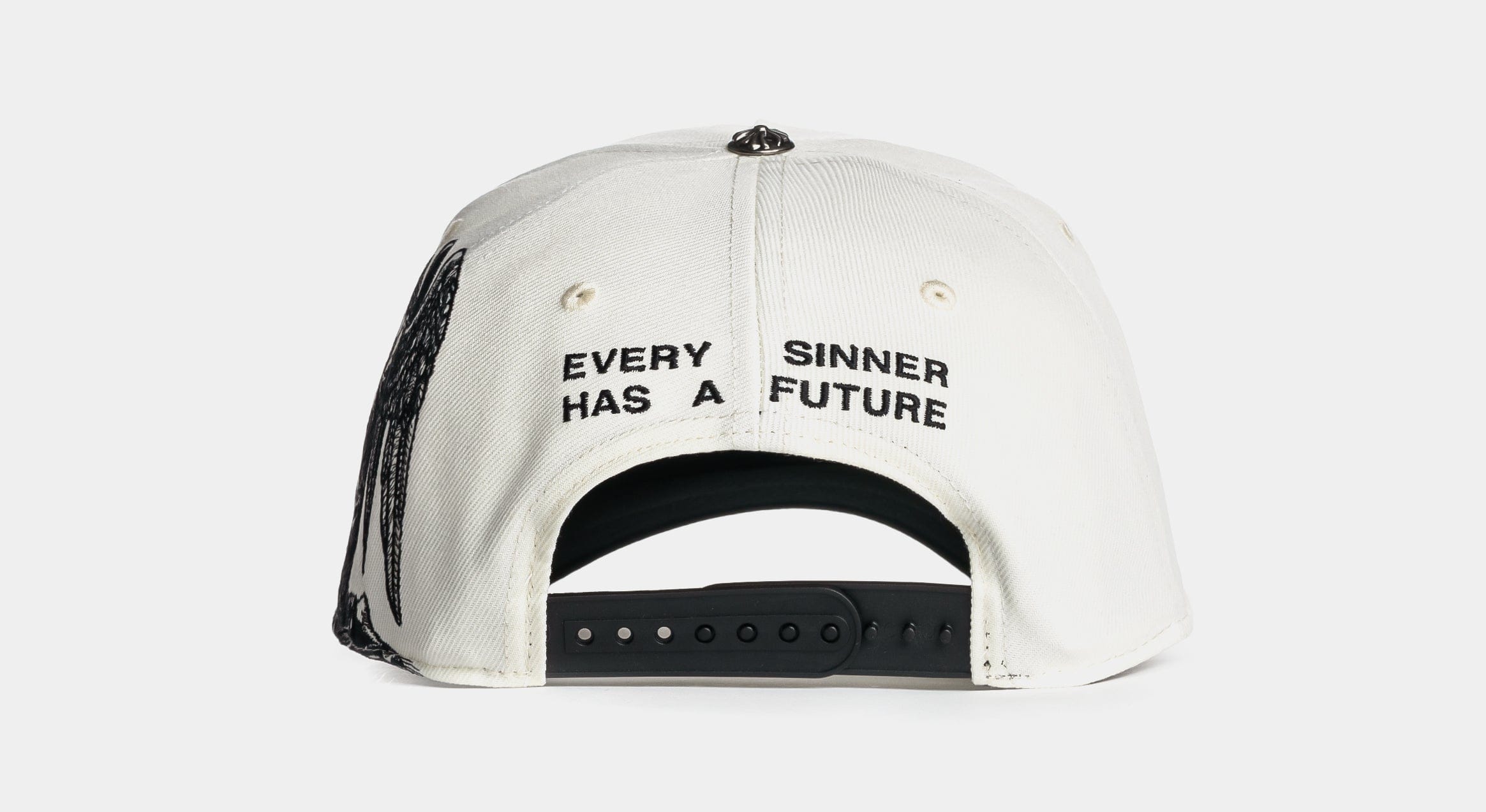 Original SIN Cross Snapback Mens Hat (Cream/Black)