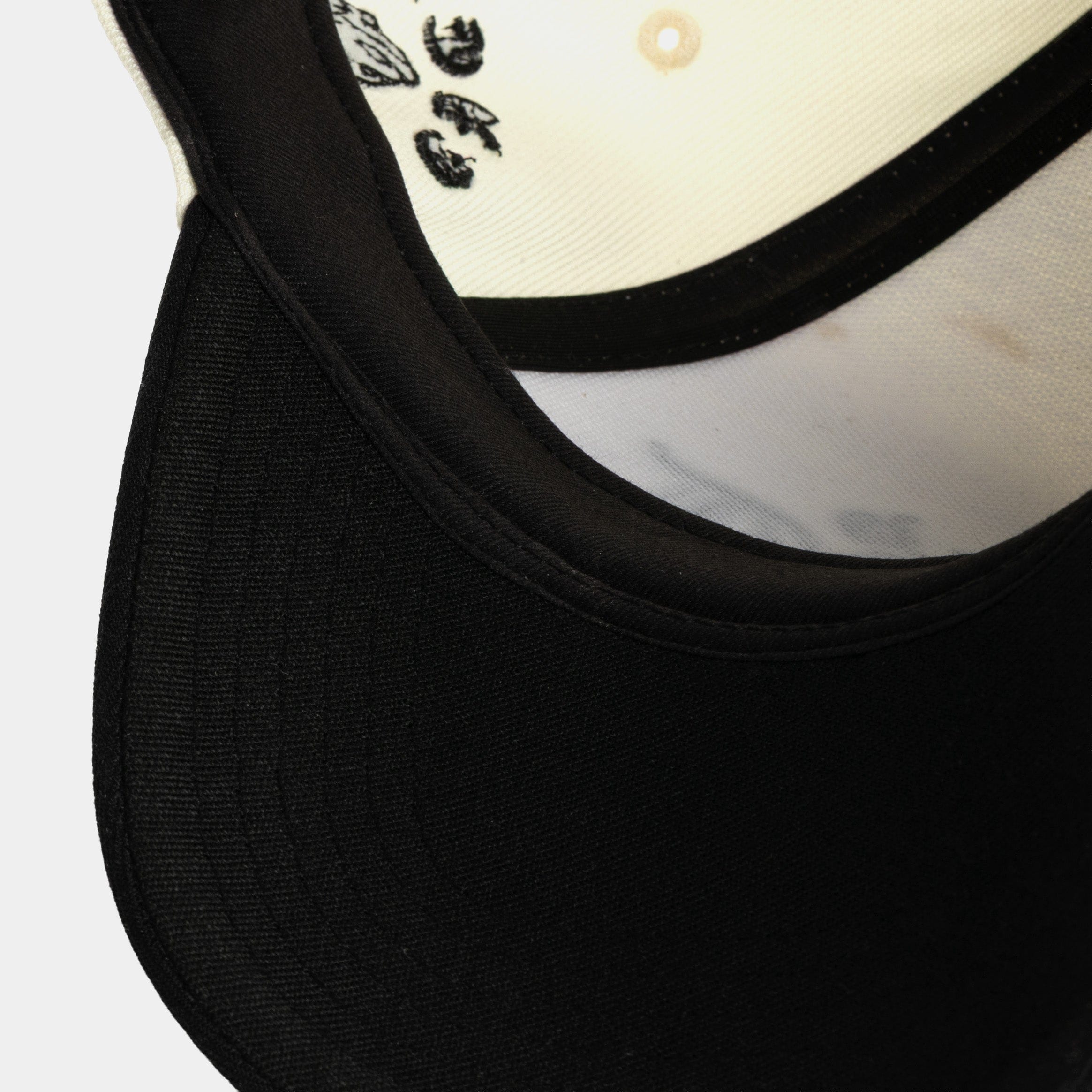 Original SIN Every Sinner Snapback Mens Hat (Cream/Black)