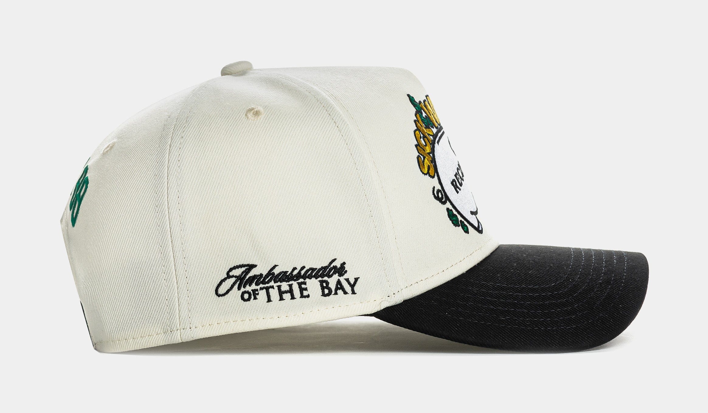 E40 x SP SP x E - 40 Sick Wid'It Mens Hat (Cream/Green)