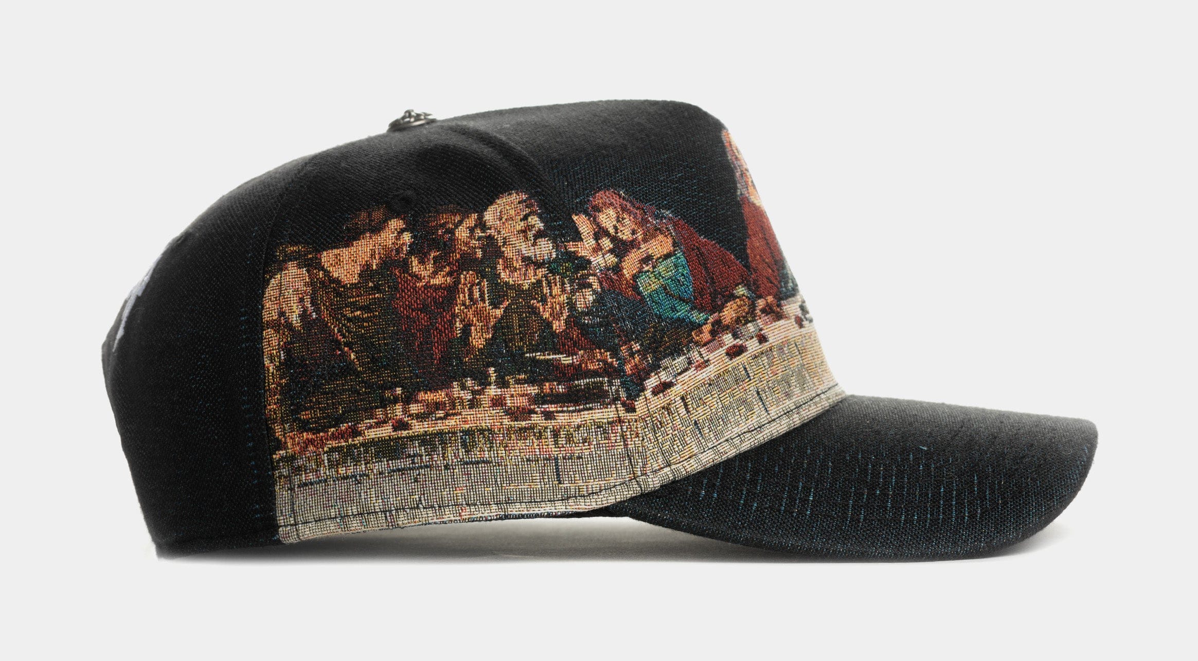 Maison Article Last Supper Snapback Mens Hat (Black/Brown)
